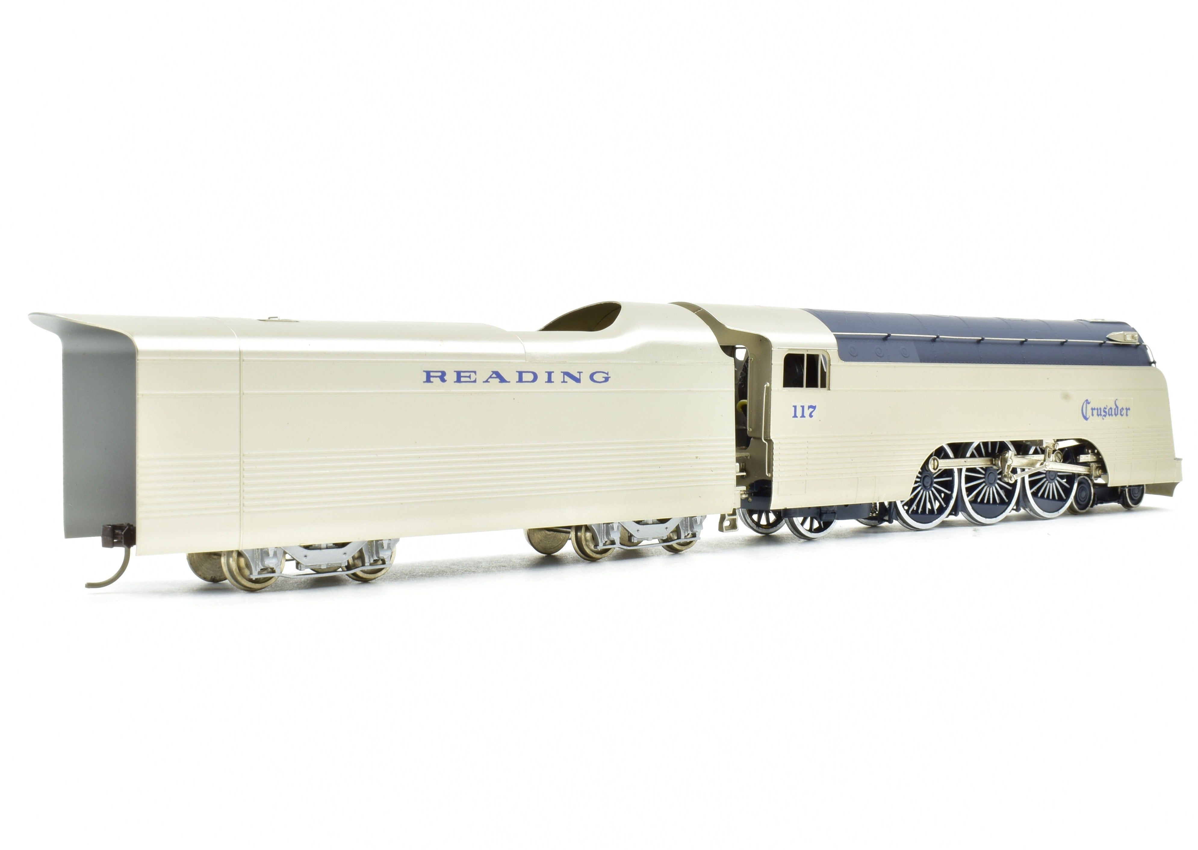 HO Scale Custom Brass Reading G-1b 4-6-2 Crusader Famous Train #1 FP Model by NJ Custom Brass