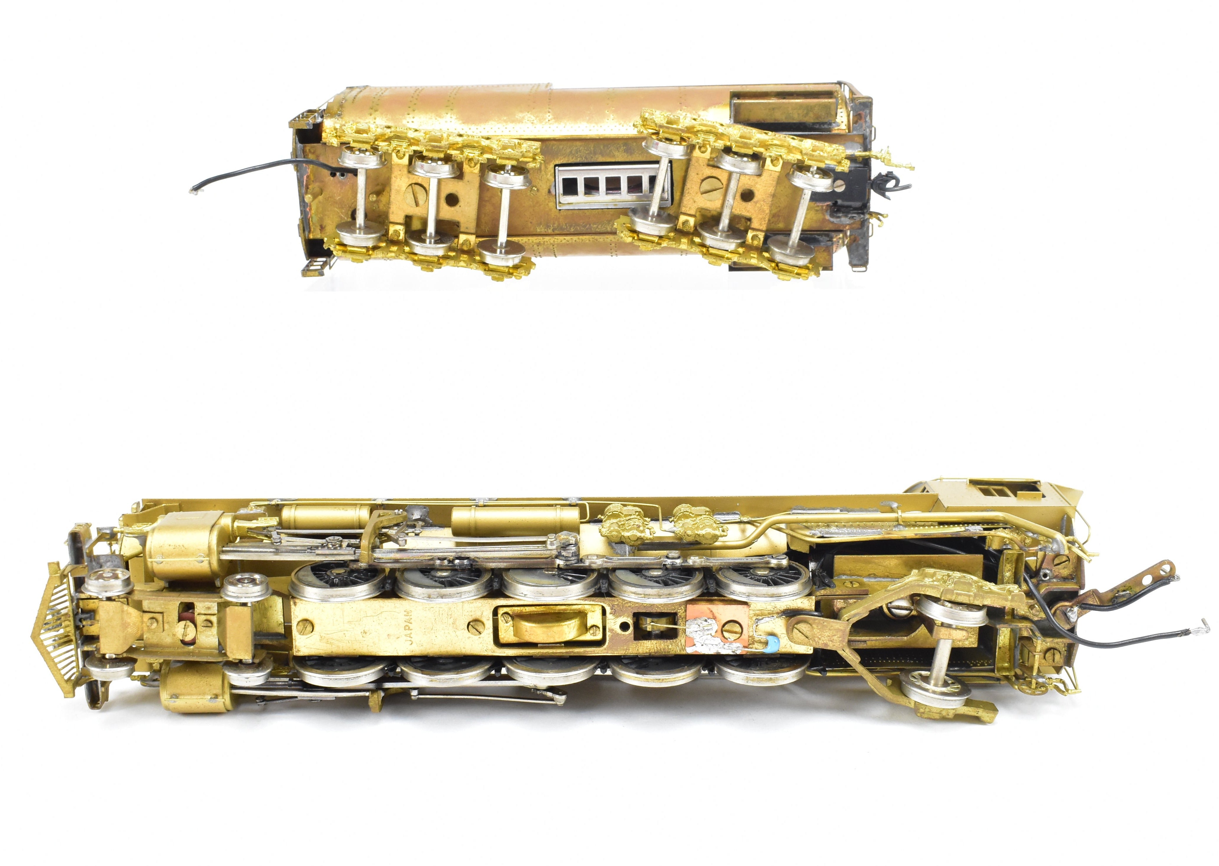 HO Scale Brass Union Pacific 4-10-2 Model by Westside with Modified Tender (AS-IS)