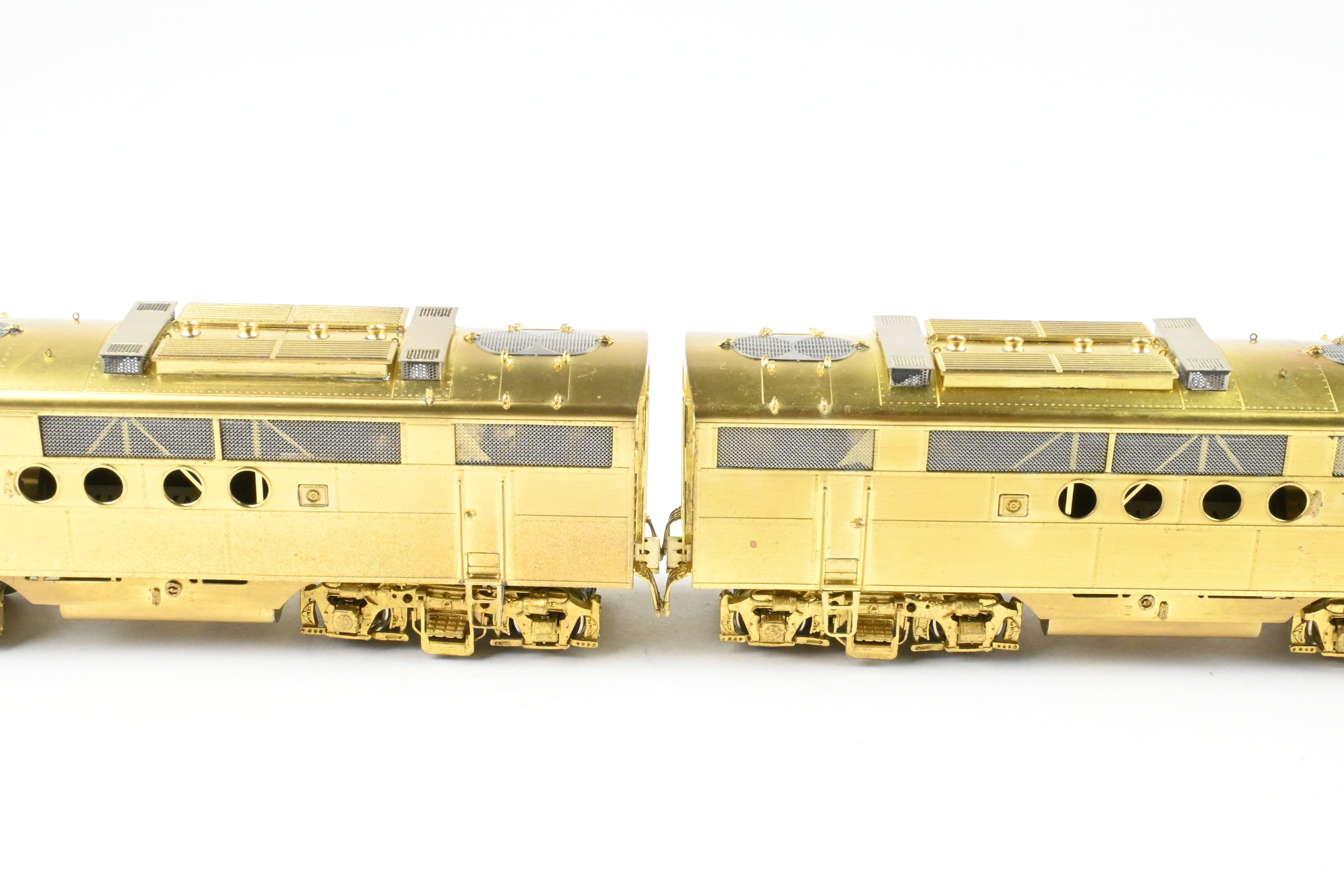 HO Scale Brass Model Train Set by Overland Models Inc. - DL&W Lackawanna EMD FT A/FTS B/FT A Set