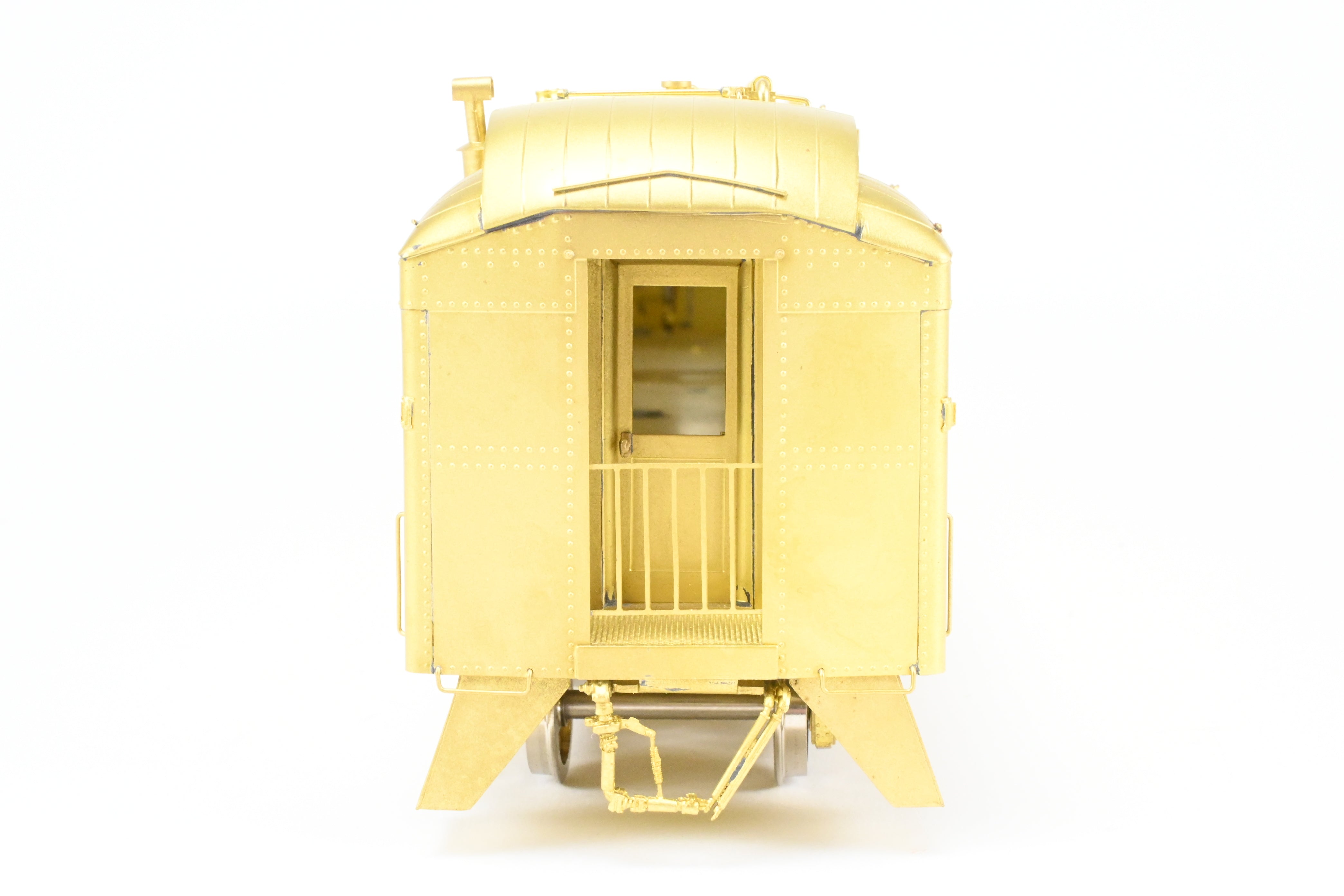 O Scale Oriental Limited Great Northern HW Combine and Caboose Model Set (557 - 586) - High - Quality Brass Collectible
