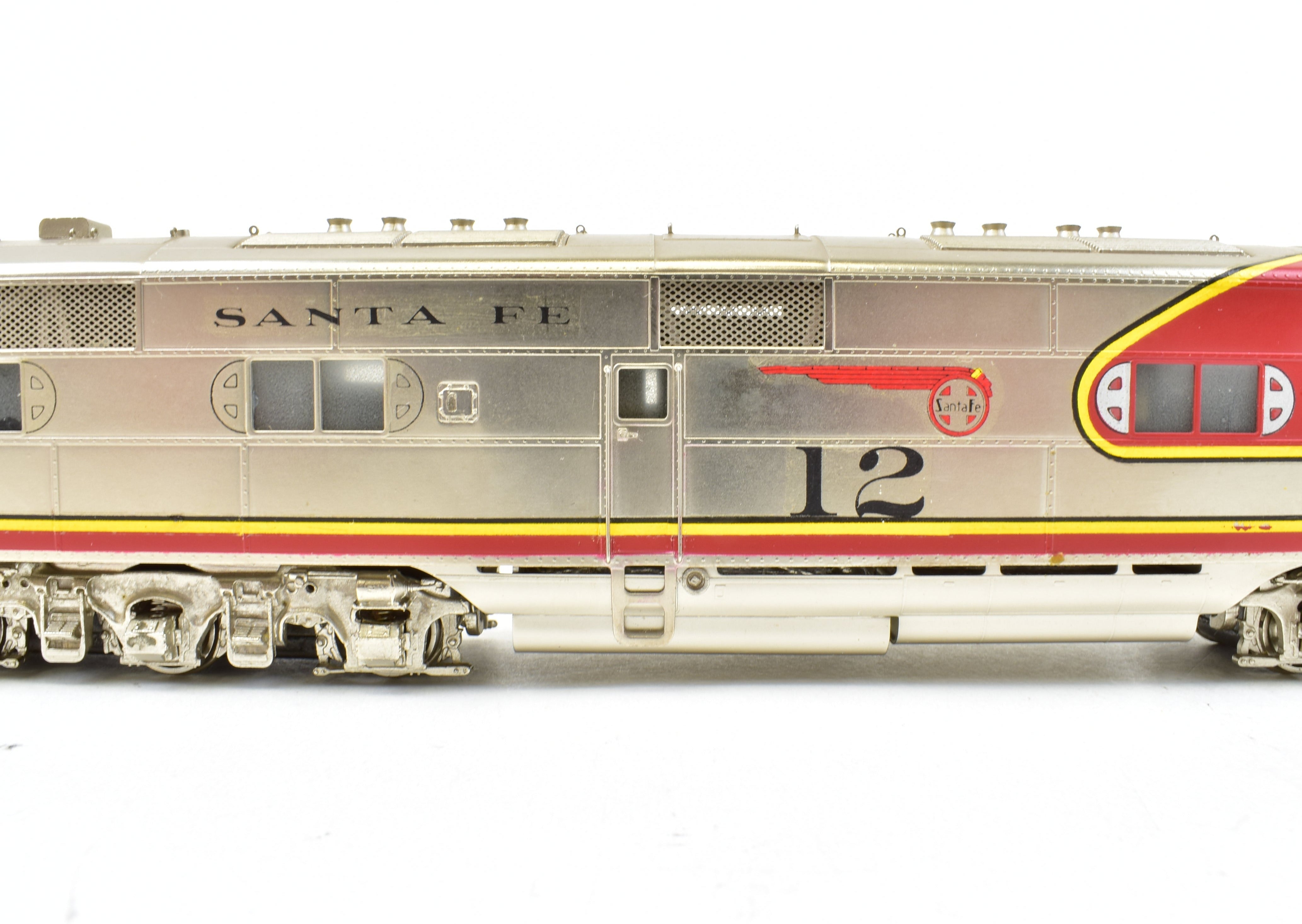 HO Scale Brass ATSF - Santa Fe EMD E6 A/B 2000 HP Factory-Painted Model