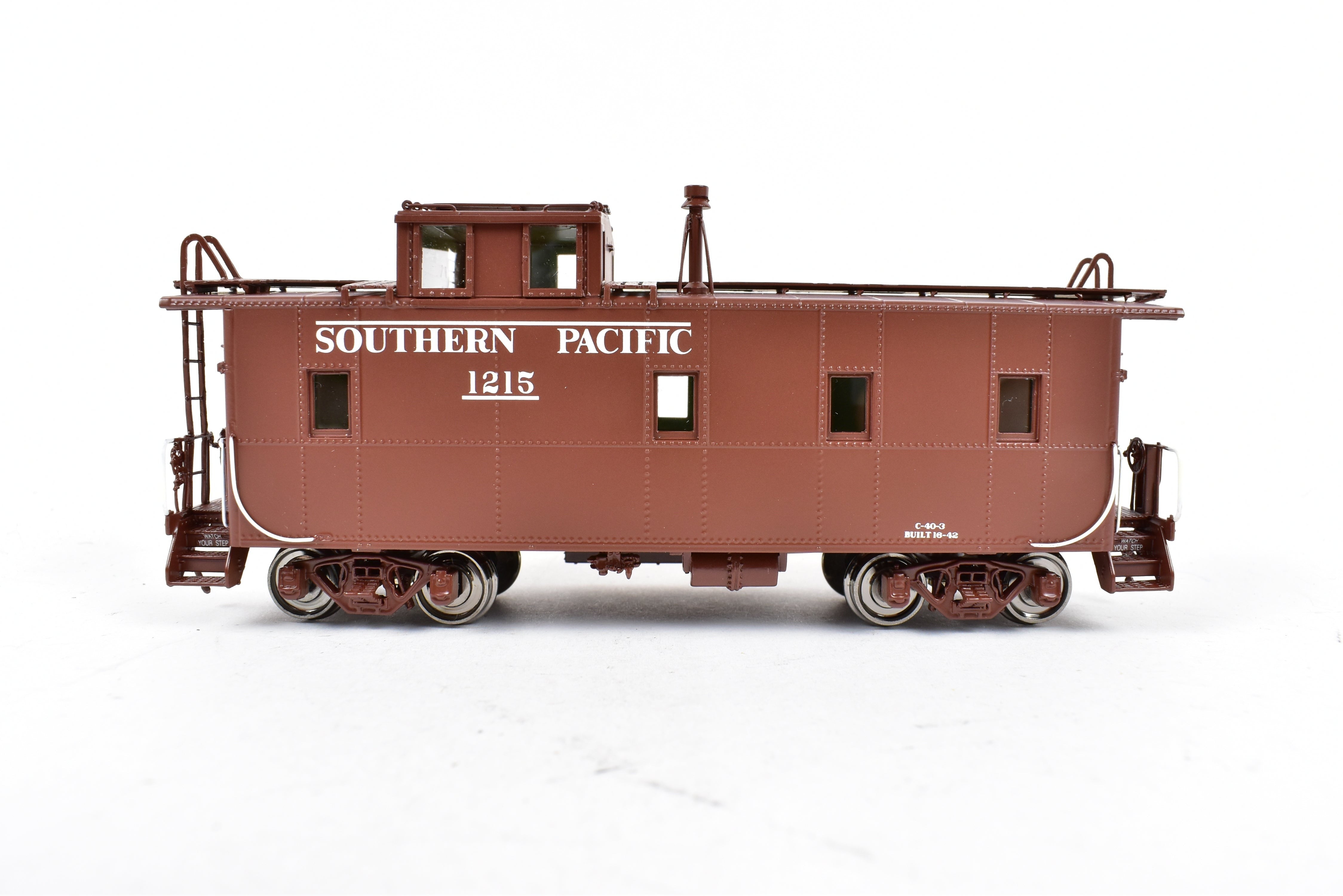 HO Scale Brass Challenger Imports Southern Pacific C-40-3 Caboose No. 1215