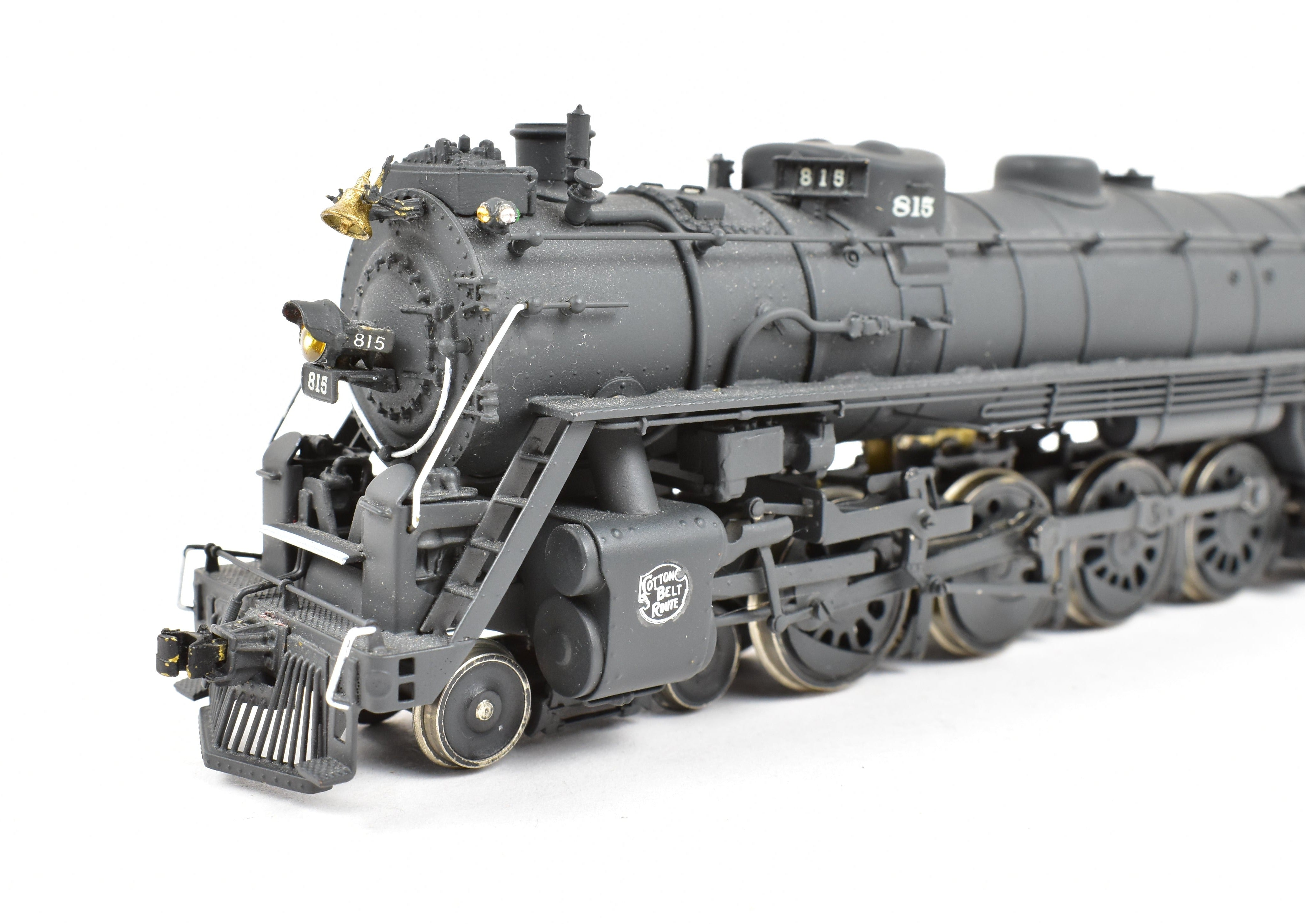 HO Scale Brass Model Train by Westside Model Co., Custom Painted SSW - Cotton Belt Class GS - 8 4 - 8 - 4 Locomotive, Numbered SSW #815