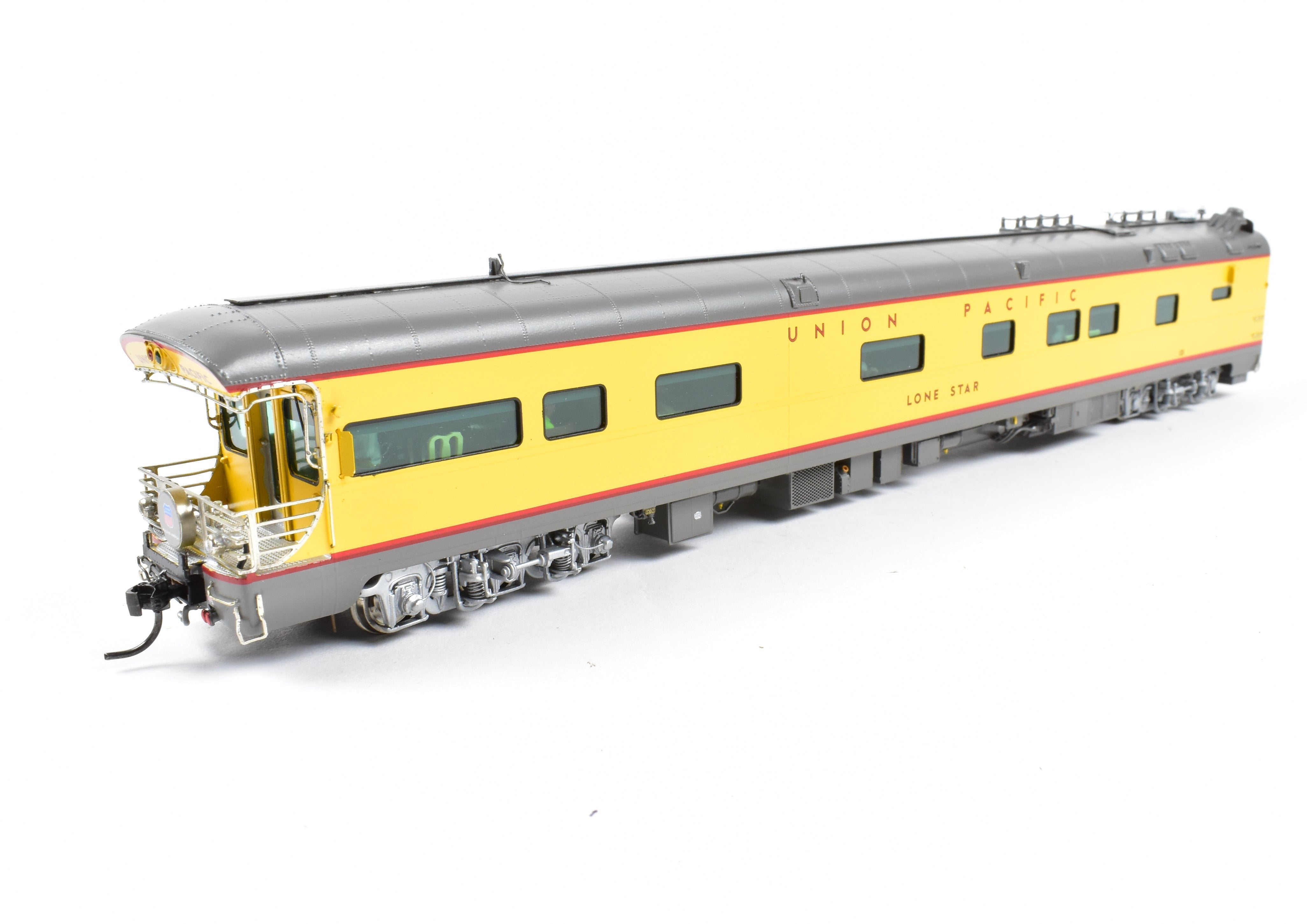 HO Scale Brass Union Pacific Lone Star Business Car Model by Overland Models, Inc. - No Lights and Sold As-Is