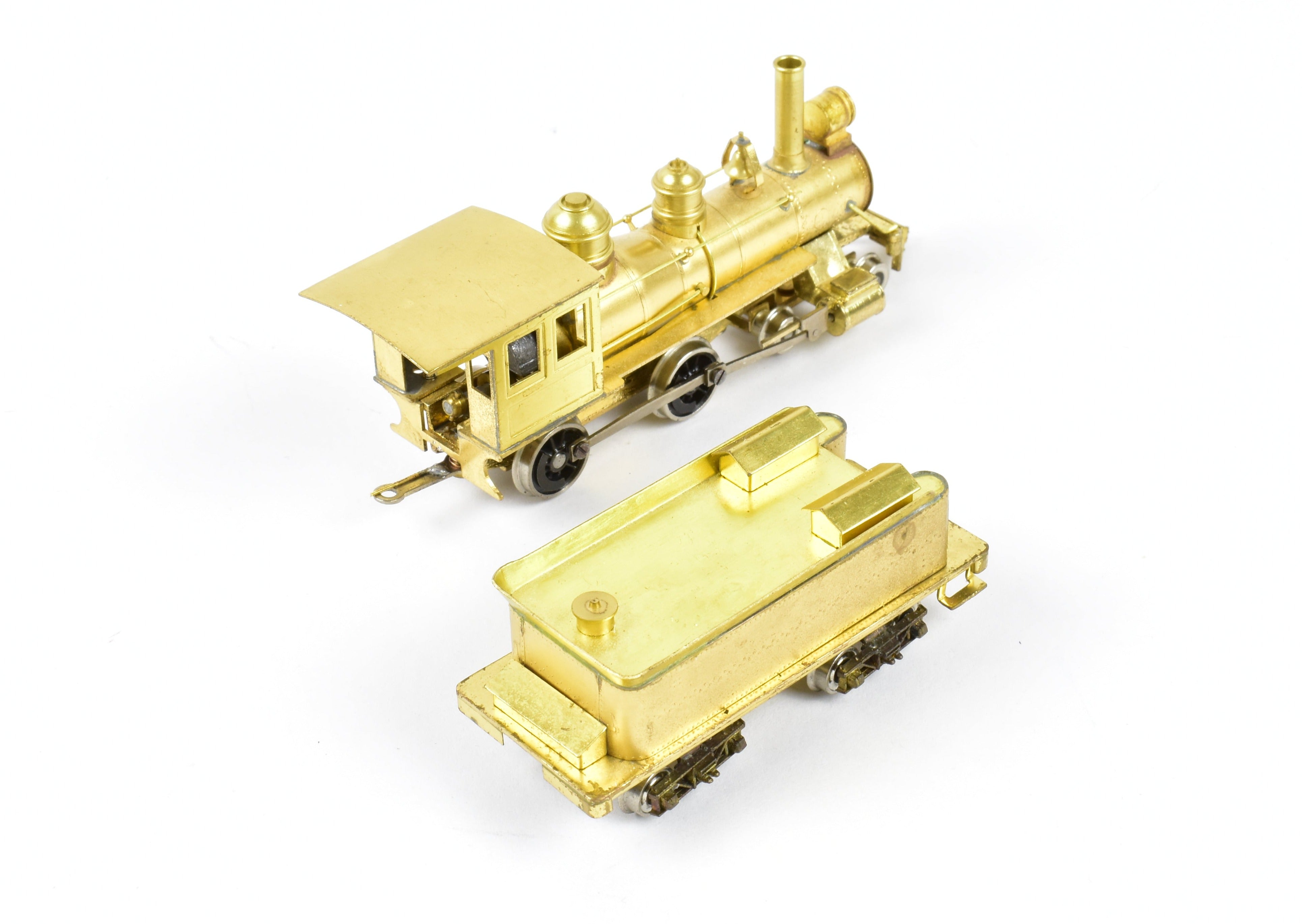 HO Scale Brass 4-4-0 American Spartan Series Model Train Imported by Far East Distributors