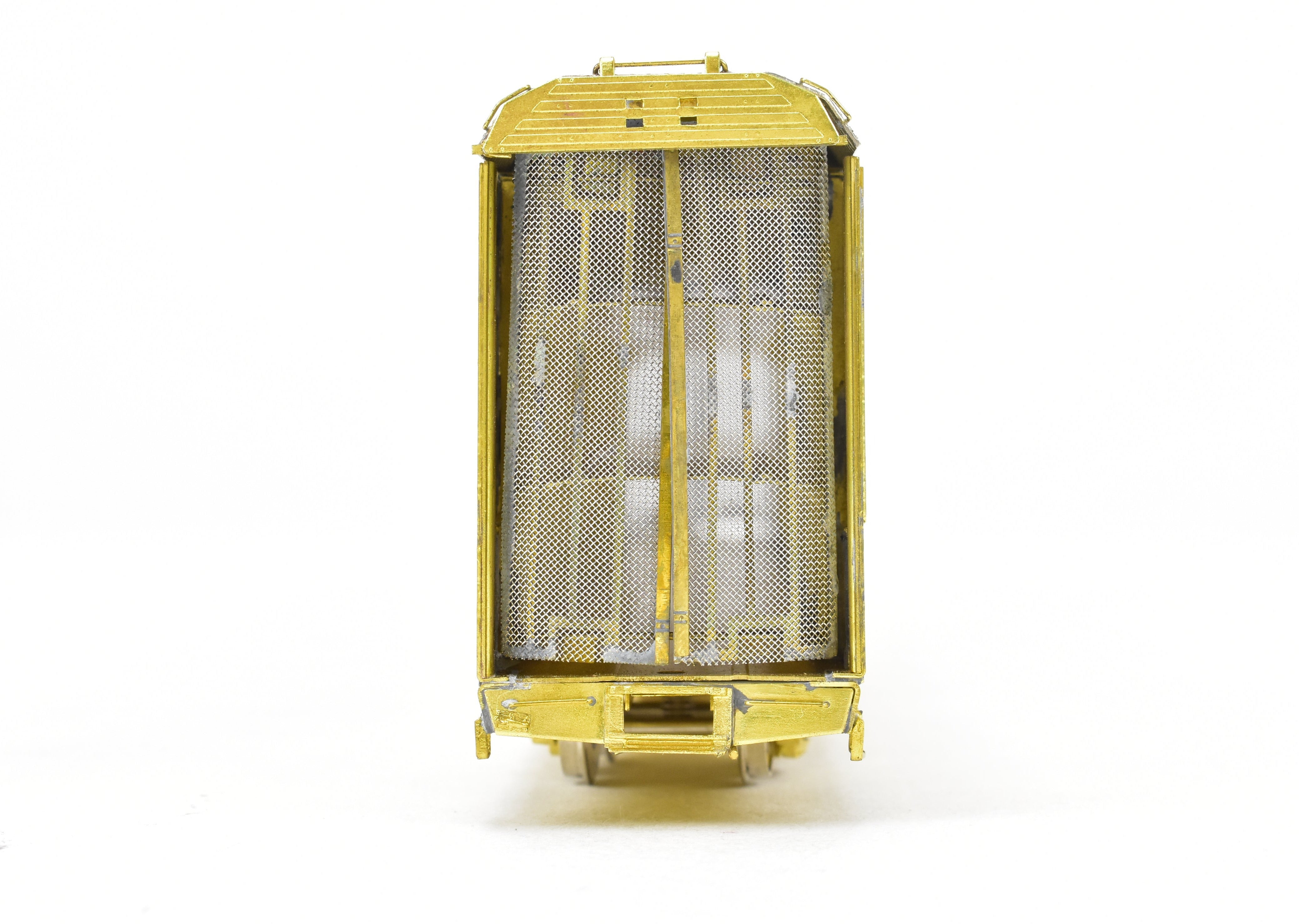 HO Scale Brass Model Train Auto Rack Tri - Level with Mesh End Doors from Overland Models, Inc. Representing Southern Pacific Car No. 517006