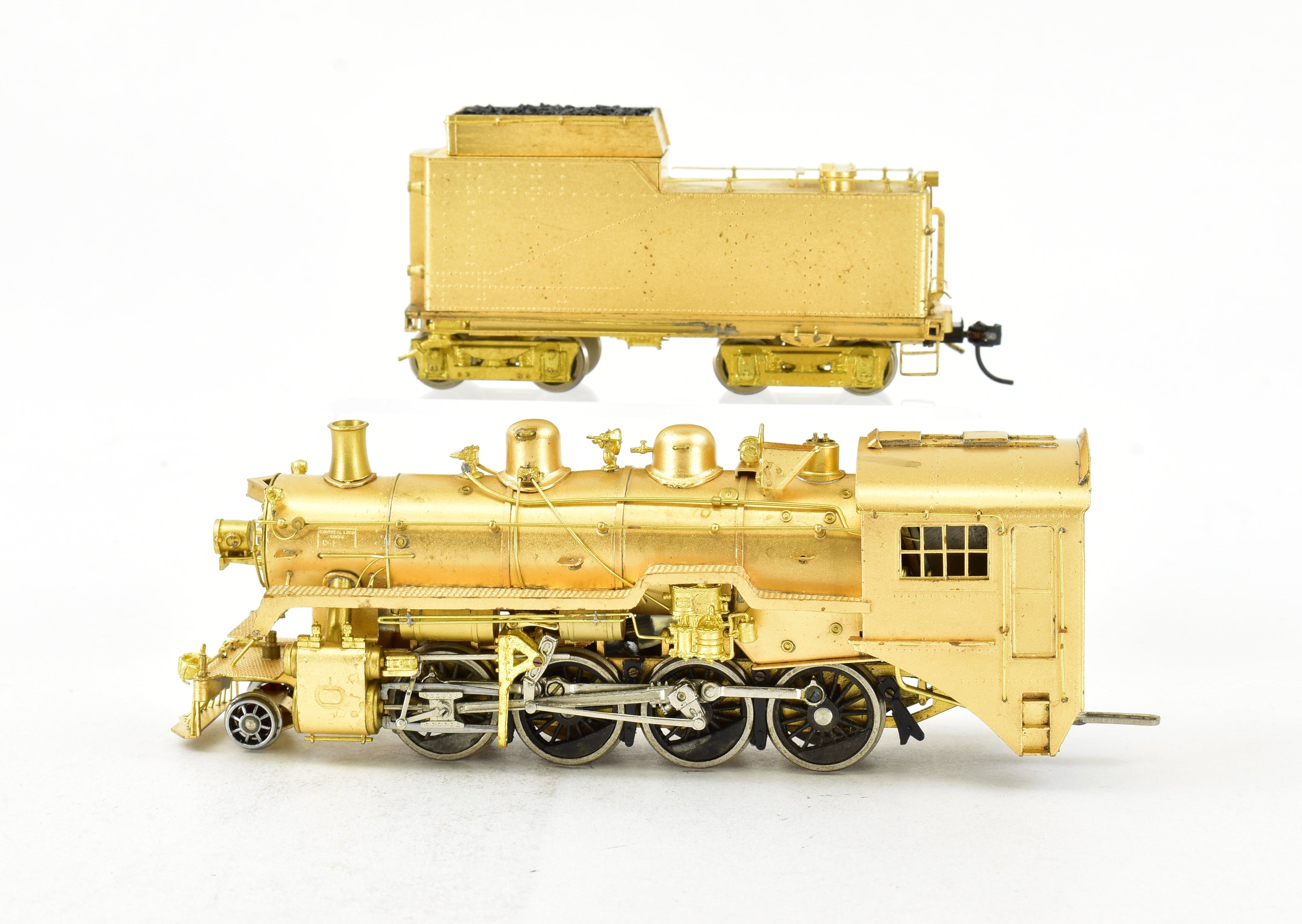 High - Quality HO Scale Brass Model Train - Van Hobbies CPR Canadian Pacific Railway 2 - 8 - 0 Locomotive Replica