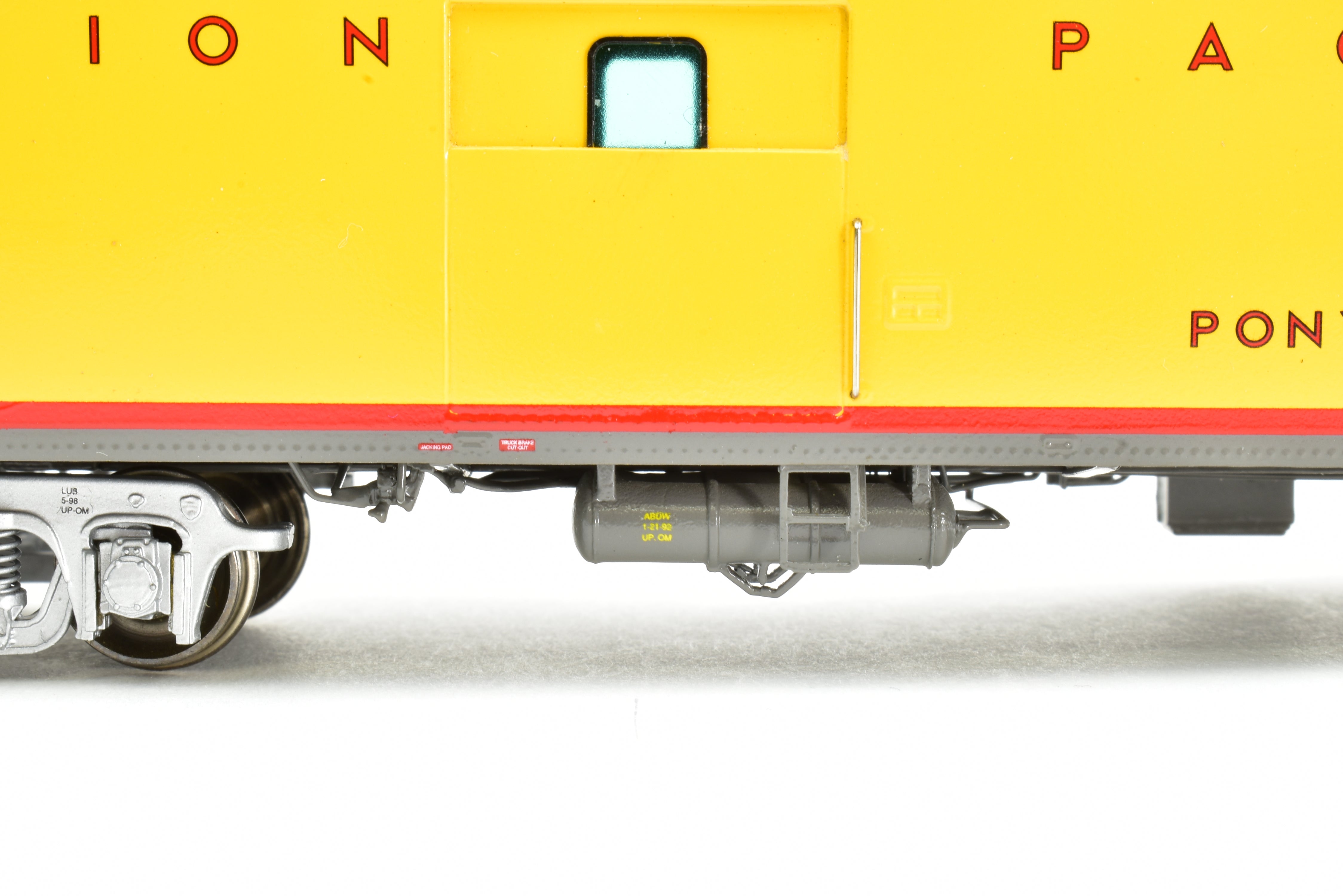HO Brass OMI Union Pacific Pony Express Baggage Car FP No. 5174 by Overland Models