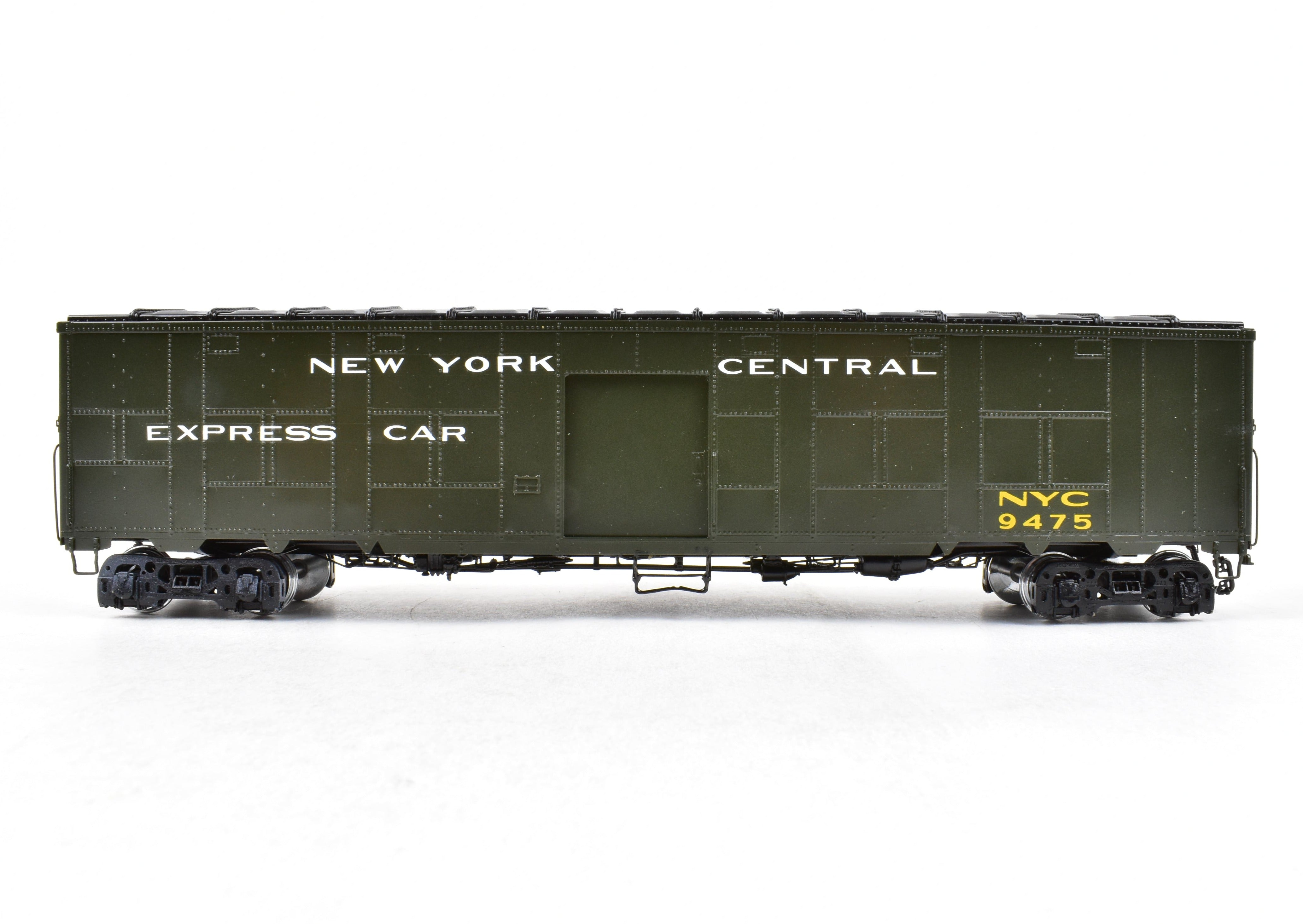 S Scale Brass Model of New York Central Pullman Troop Sleeper Express Box Car Conversion by River Raisin Models from NYC - River Raisin Models' Special Edition in S Scale