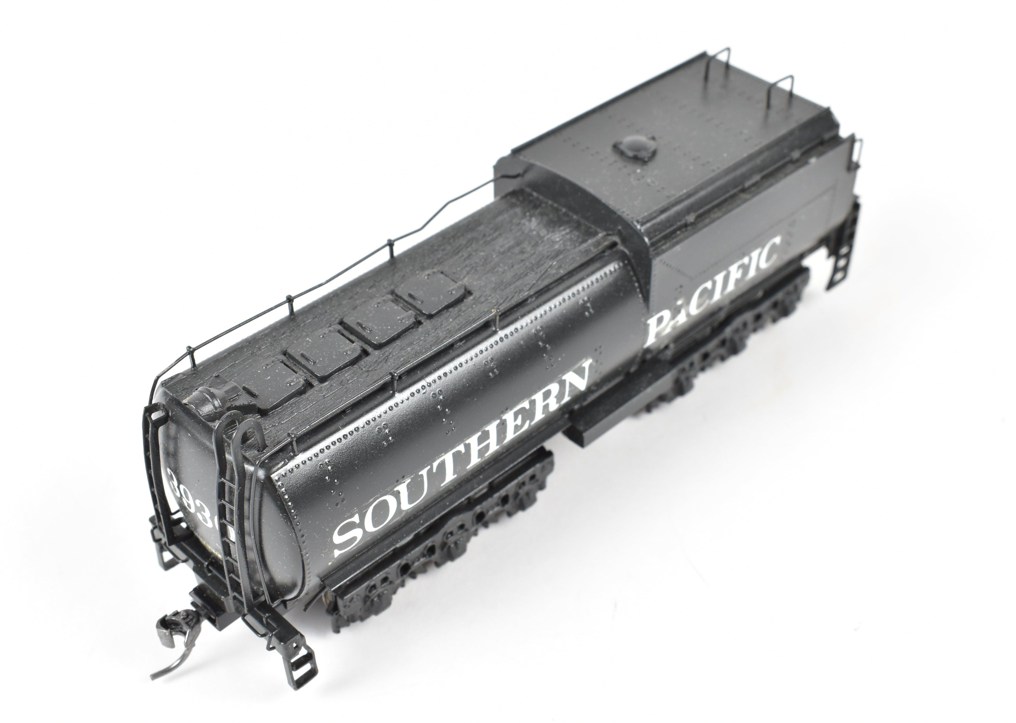 HO Scale Custom - Painted Brass Balboa Southern Pacific 12,000 Gallon Vanderbilt Tender for Model Trains (TENDER ONLY)