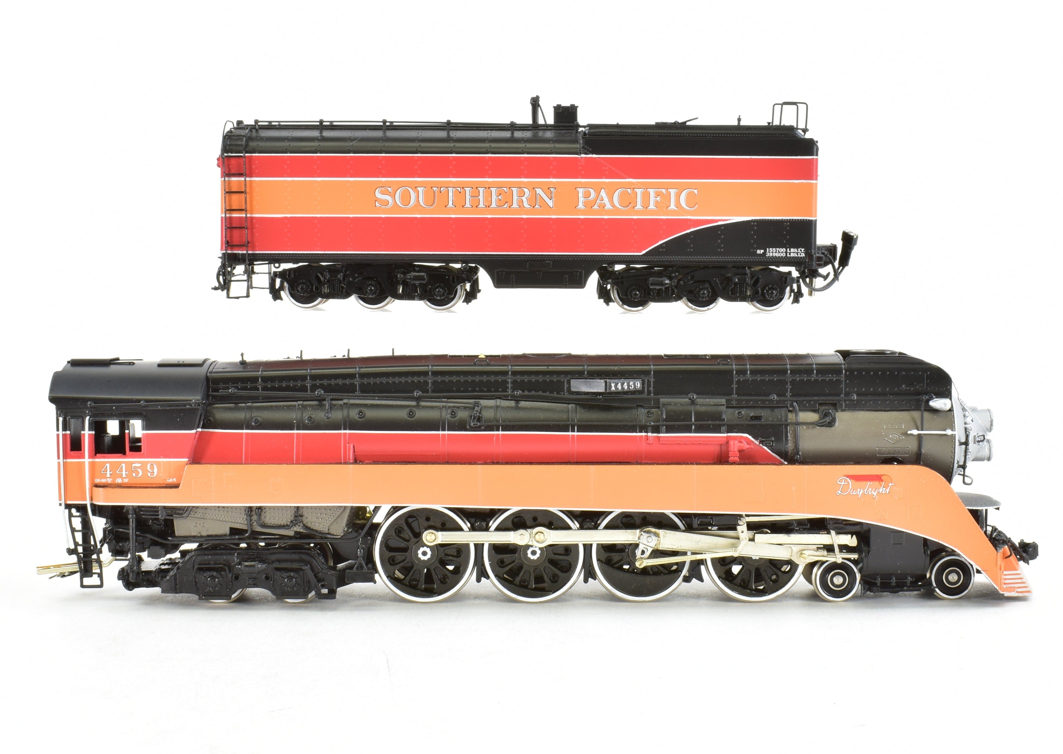 HO Brass Key Imports SP - Southern Pacific GS - 5 4 - 8 - 4 Late Daylight Model #4459