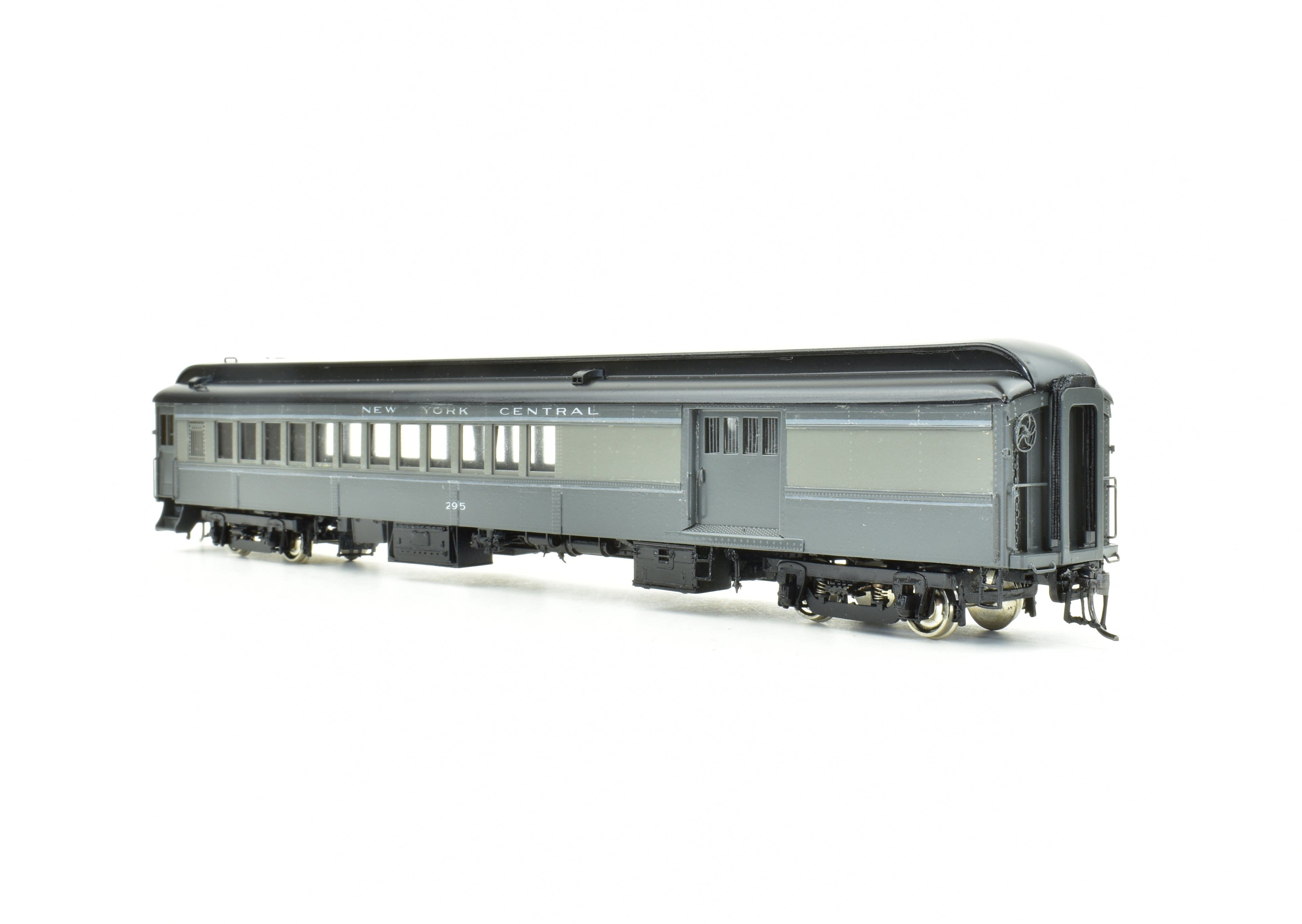 HO Brass Precision Scale Co. NYC 70' Heavyweight Combine, 2-Tone Gray #295
