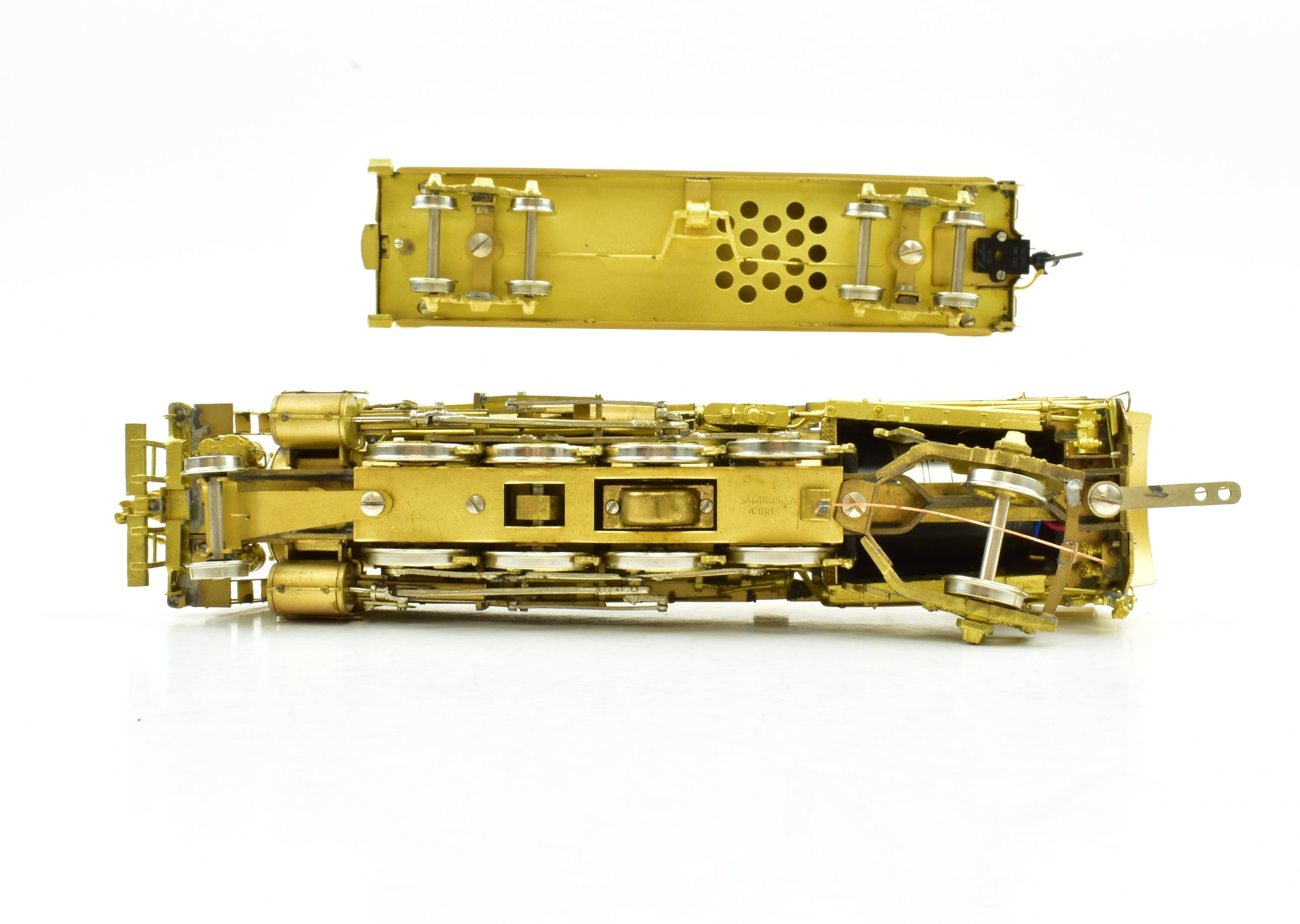 HO Scale Brass Key Imports Model of Akron Canton & Youngstown #407 2-8-2 USRA Light Mikado Locomotive