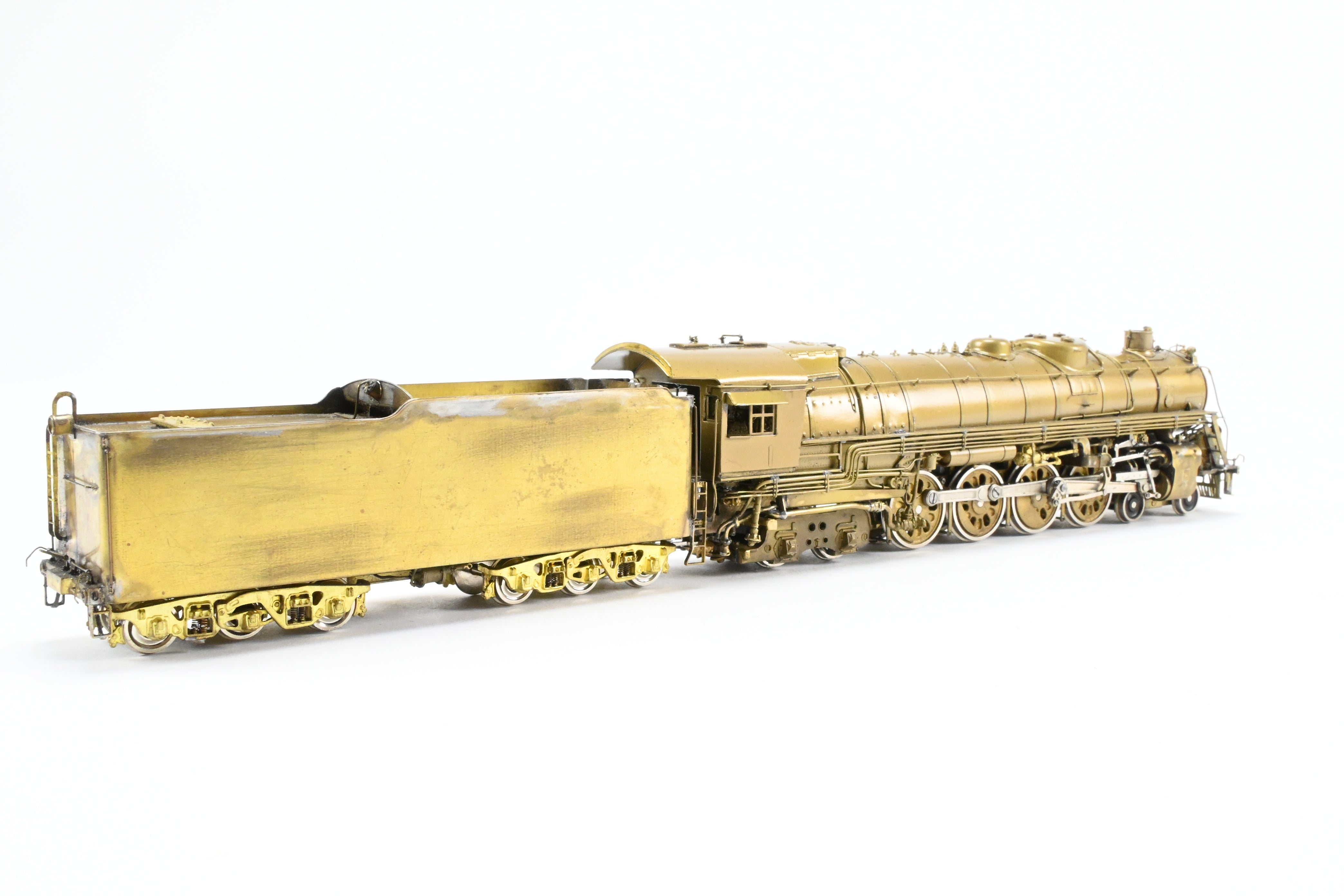 HO Scale Brass Hallmark Models SLSF - Frisco 4500 Class Dual Service Series 4-8-4 Custom Model Engine Driven by Joe G. Collias