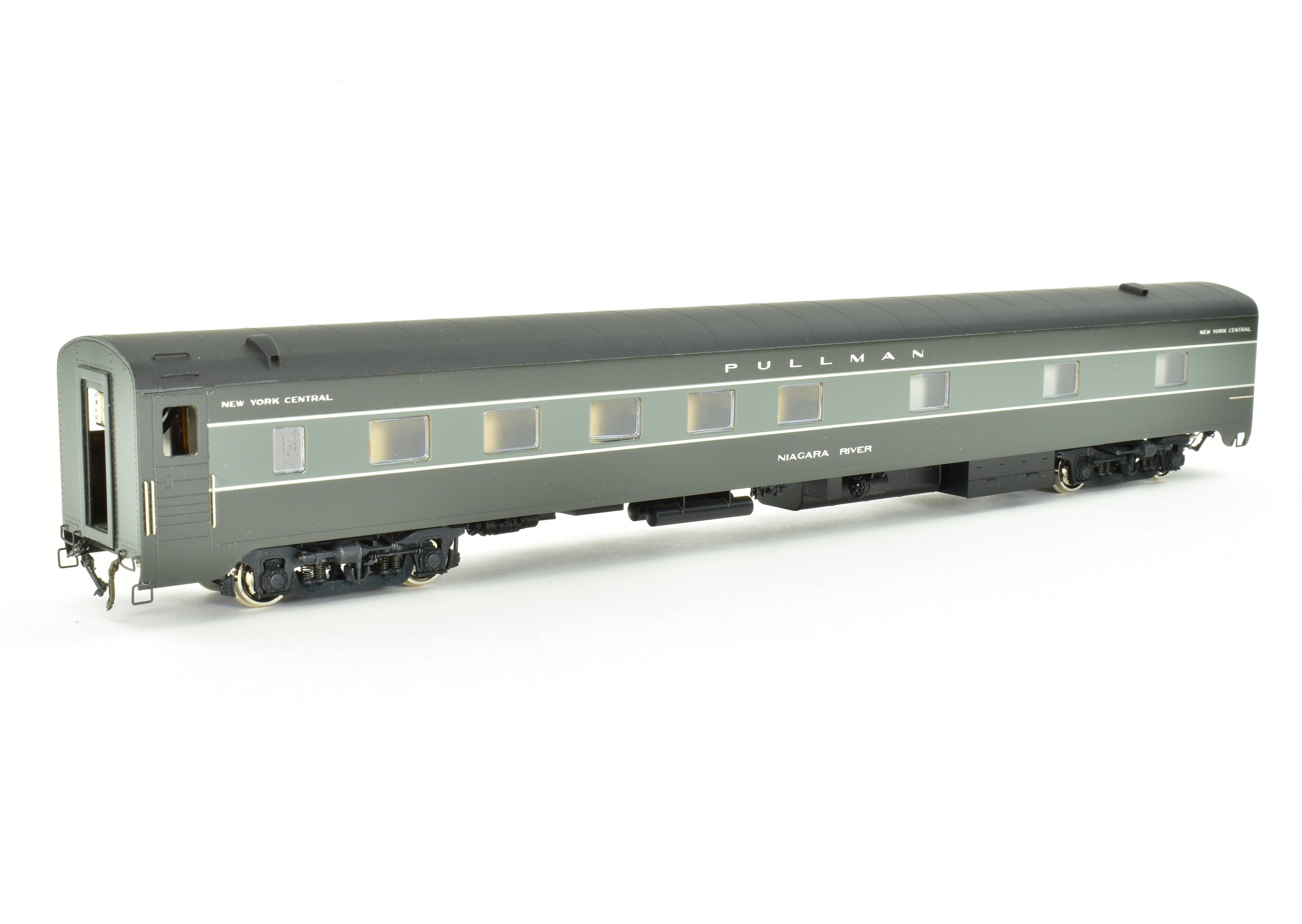 HO Scale Brass Model Train Set - Erie Limited NYC - New York Central 1948 20th Century Limited with 2 E7 A/B Locomotives and 9-Car Set