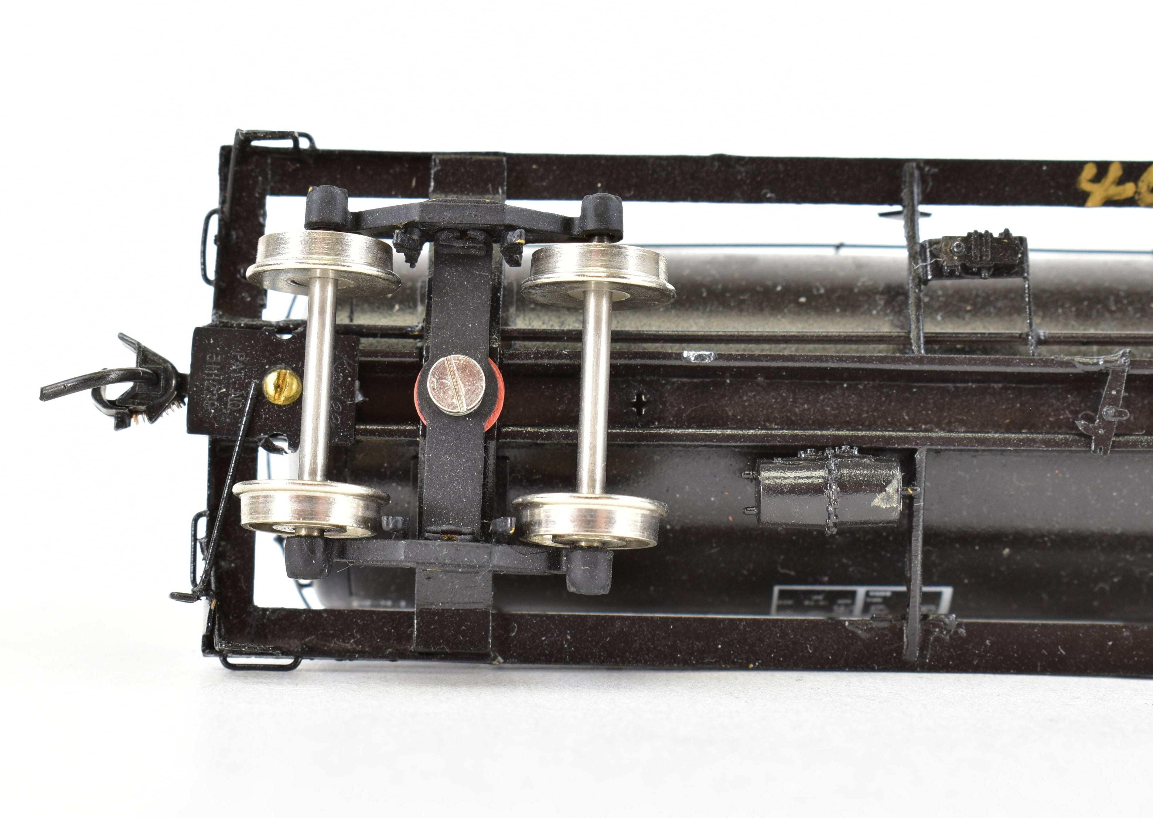 HO Scale Brass Precision Scale Co. 16,000 Gallon Tank Car Professionally Painted in ATSF - Santa Fe Style