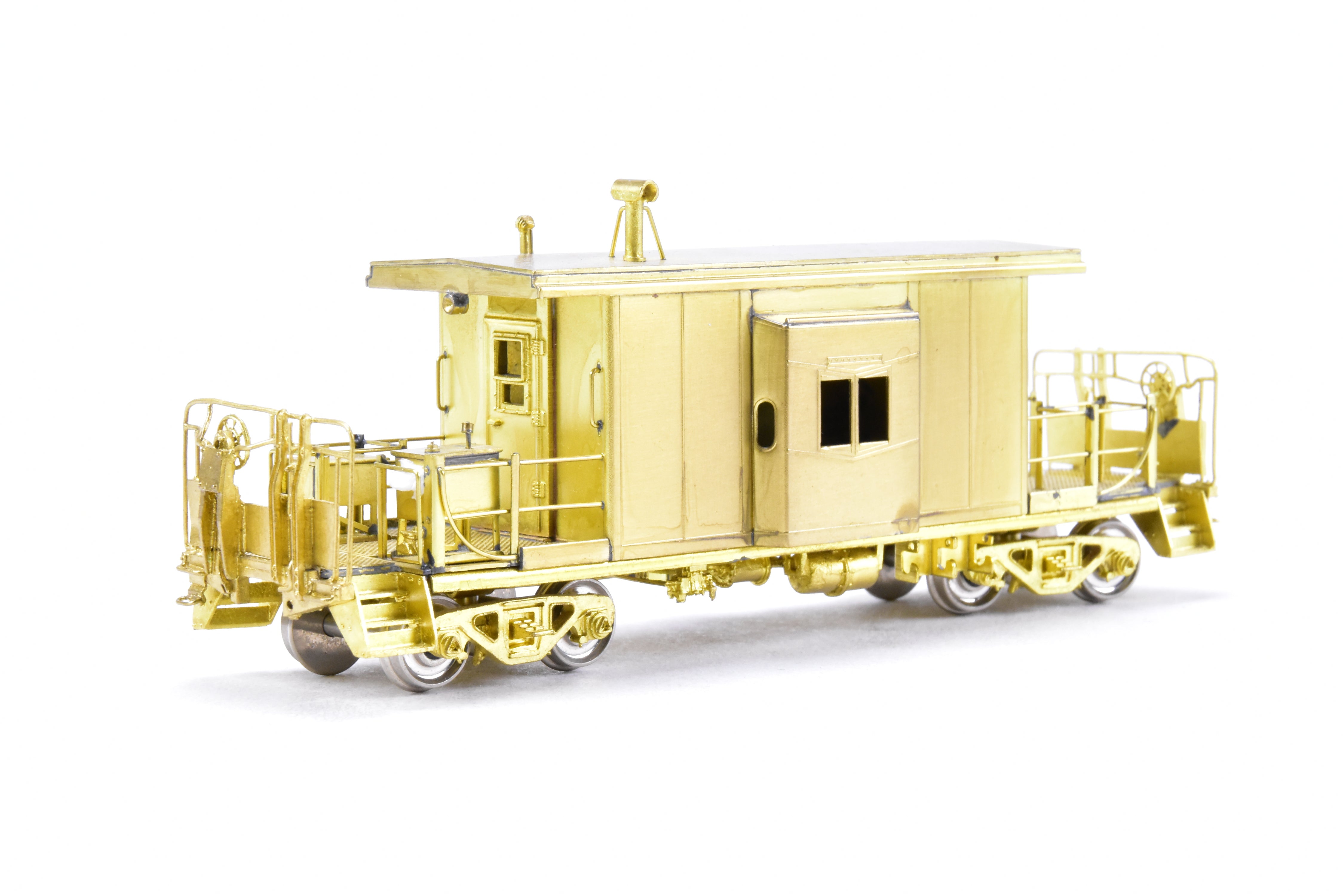 HO Brass OMI MP Missouri Pacific Bay Window Caboose, Mint, No Small Side Window