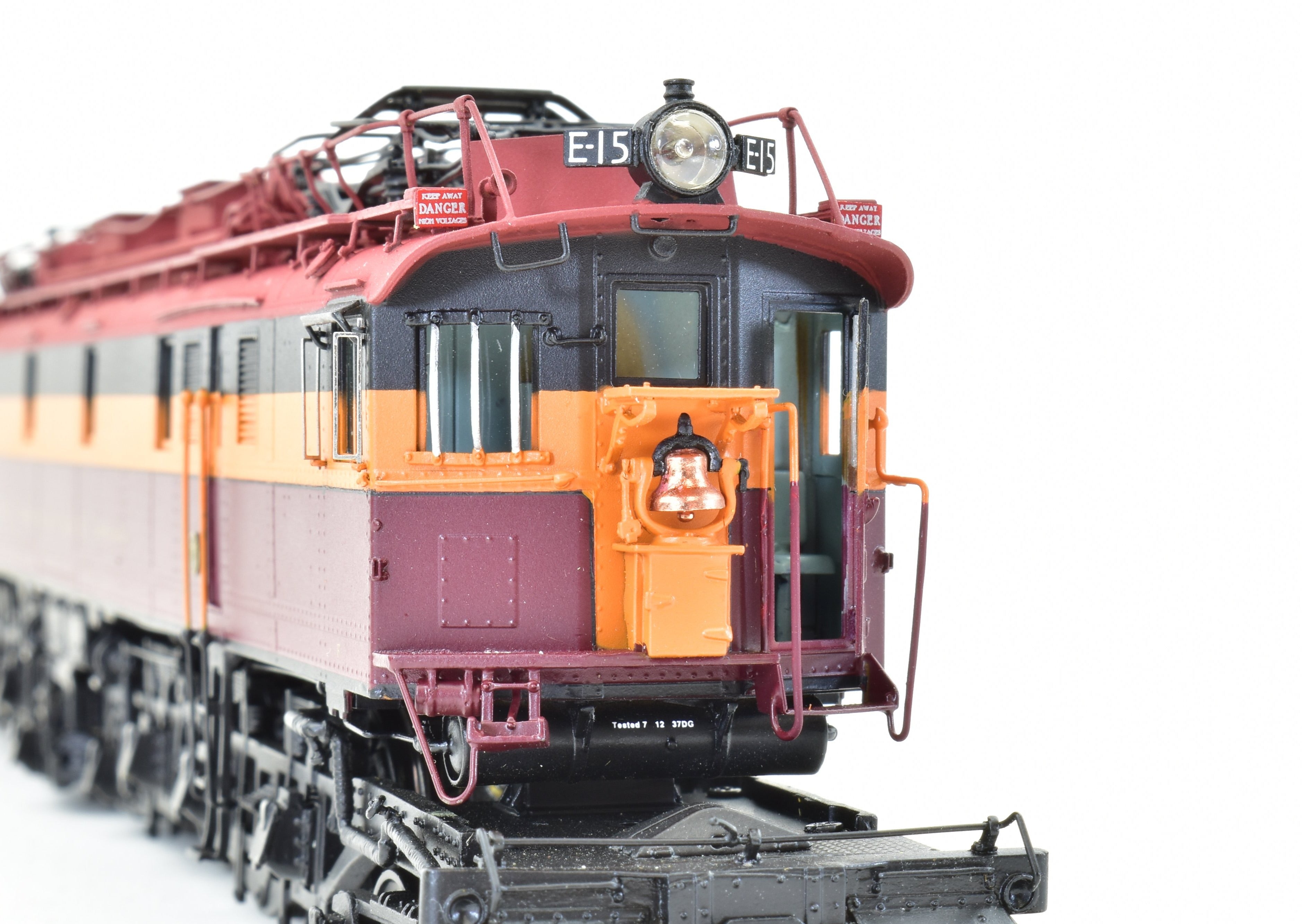 HO Scale Brass Precision Scale Co. Milwaukee Road EP-3 Quill Electric Factory Painted Model