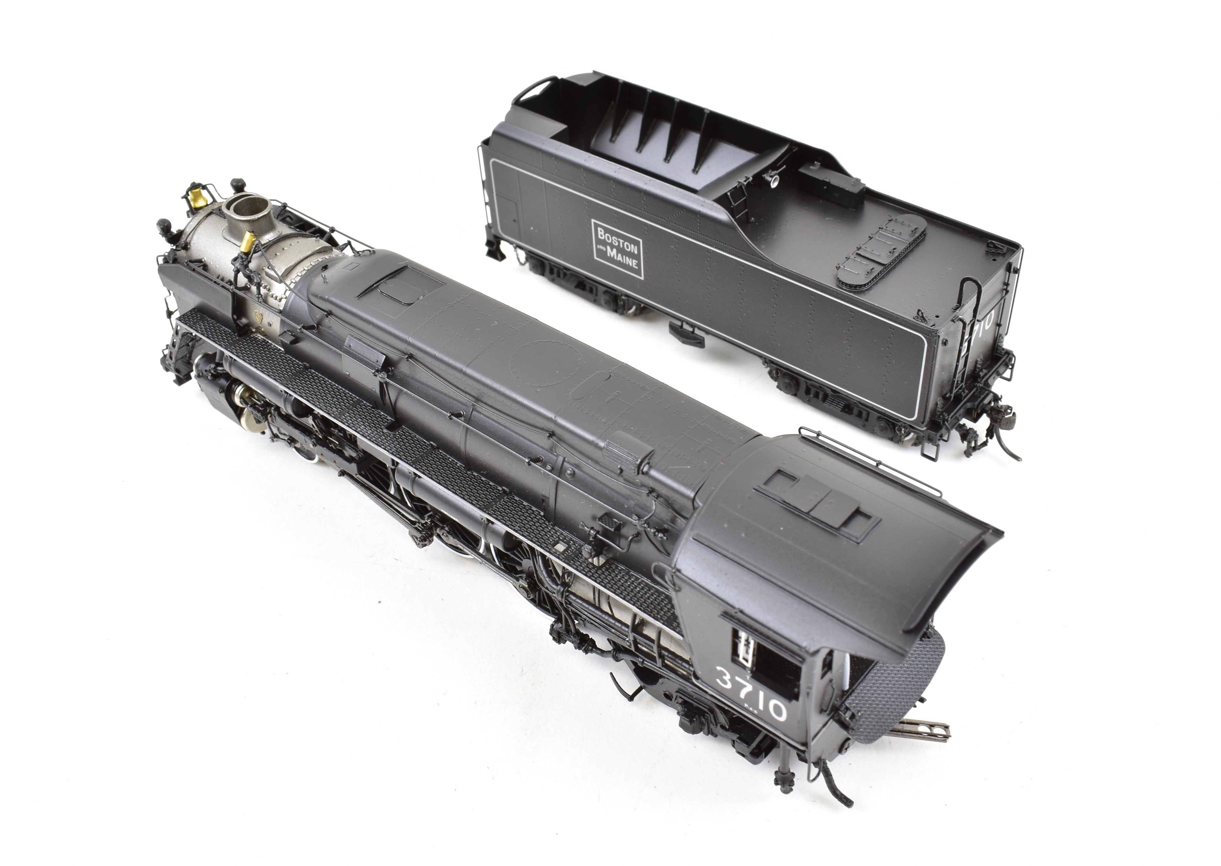 HO Brass DVP Boston & Maine P-4a 4-6-2 Pacific FP #3710 with Skyline Casting, 2010 Model
