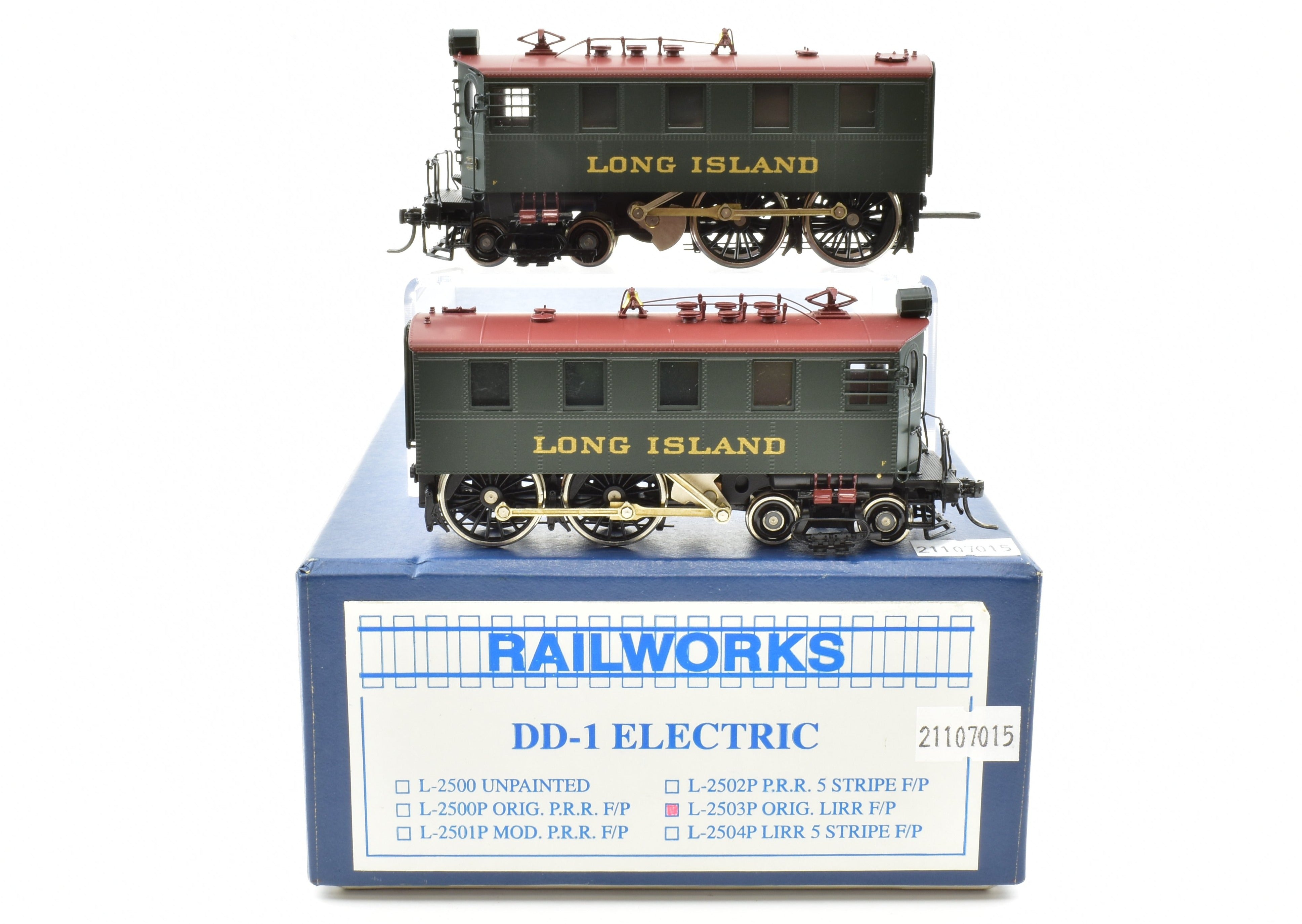 HO Scale Brass Railworks LIRR Long Island Railroad DD - 1 Box Cab Electric Factory - Painted Model