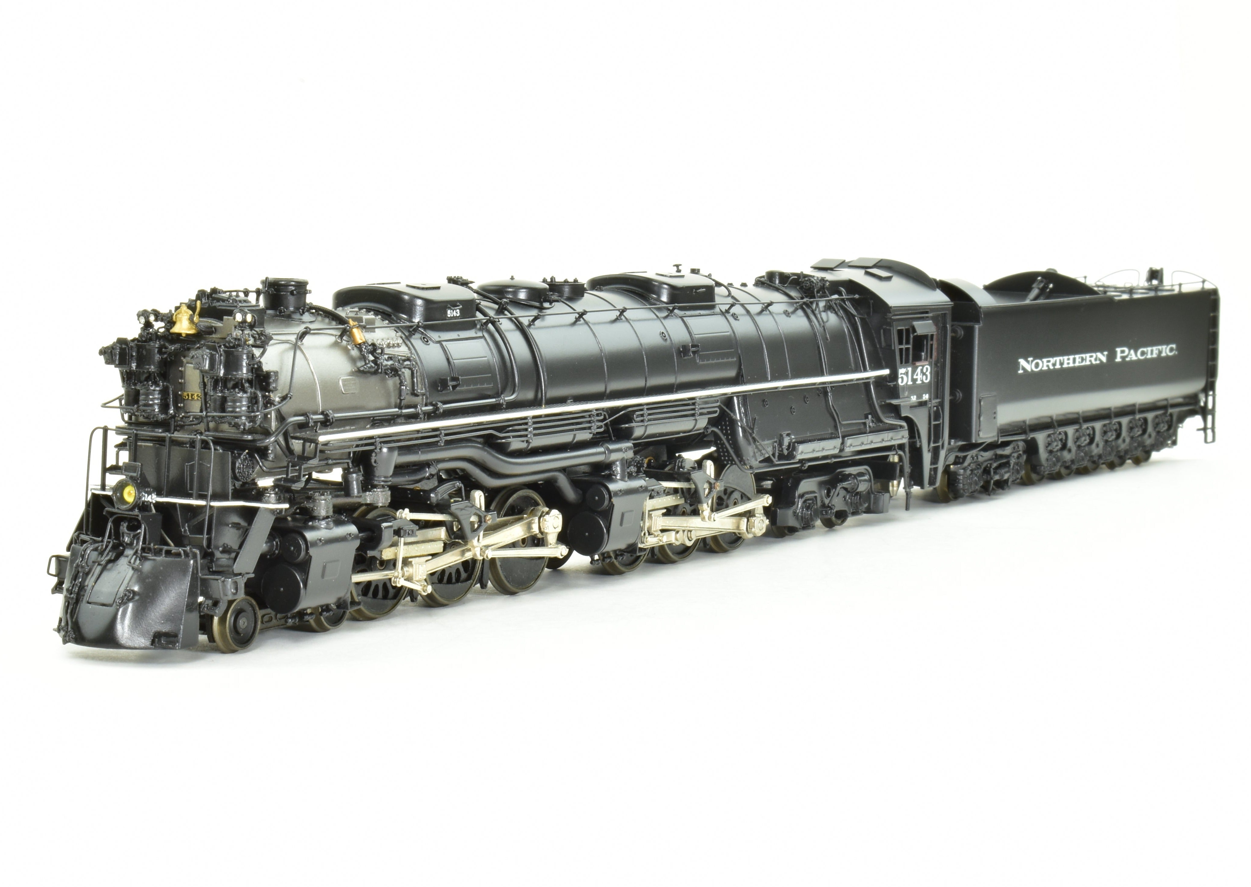 HO Scale Brass Model Train - PFM Northern Pacific Class Z - 8 4 - 6 - 6 - 4 FP from Tenshodo, 1995 Production Run