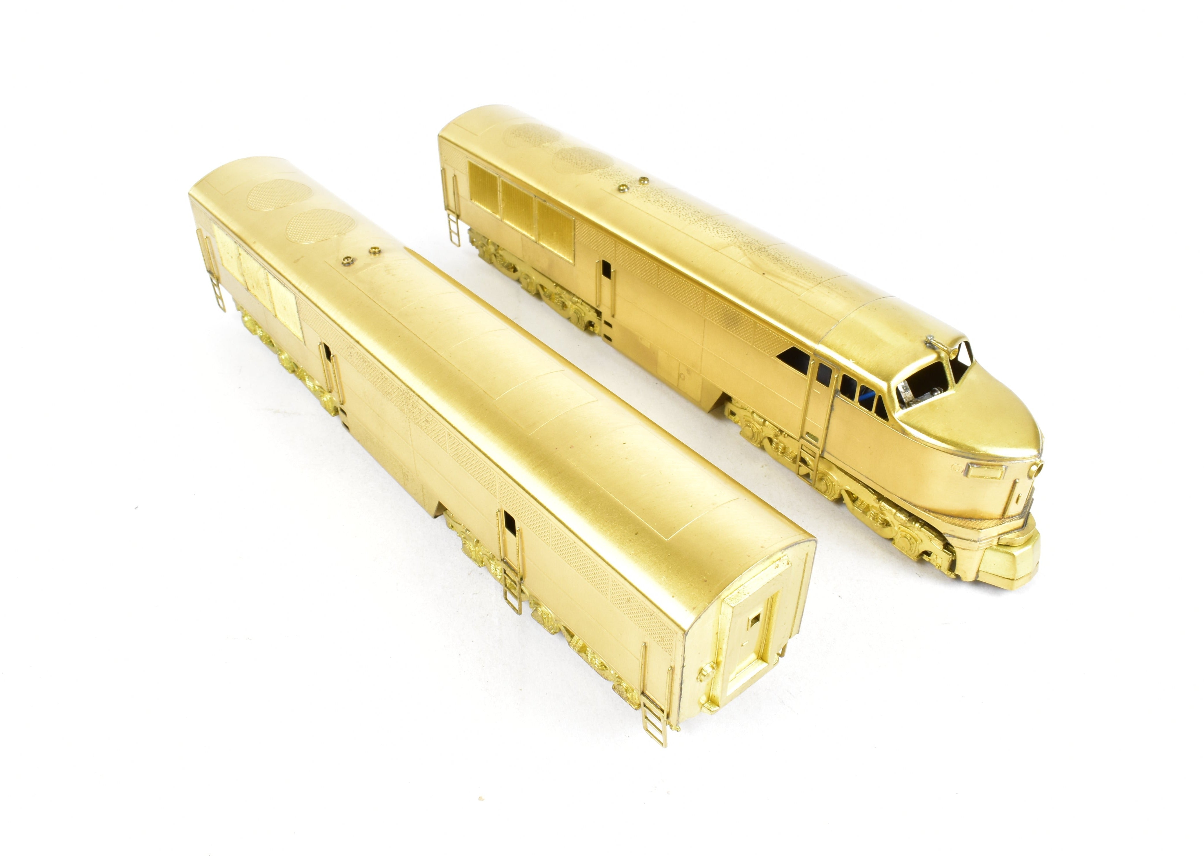 HO Scale Brass Red Ball FM 2000 HP A/B Set with Can Motor Upgrade