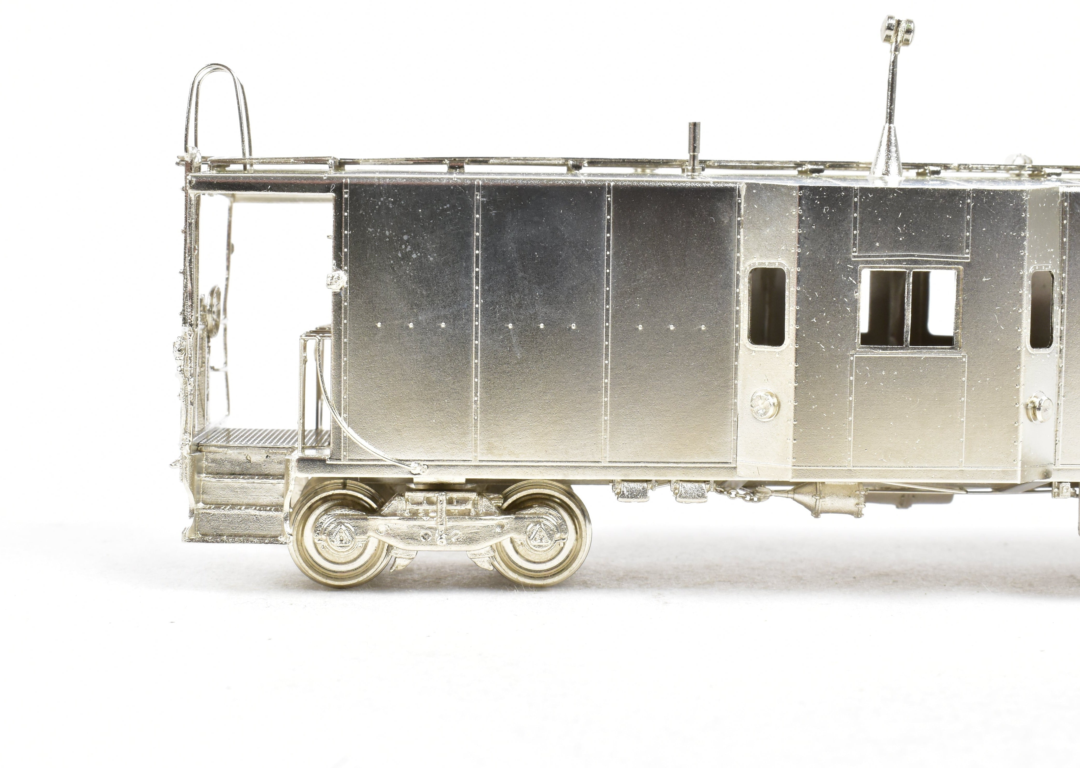 HO Scale Brass OMI - Overland Models, Inc. KCS - Kansas City Southern Bay Window Caboose, Factory Plated, Numbers Ranging from #323 to #358