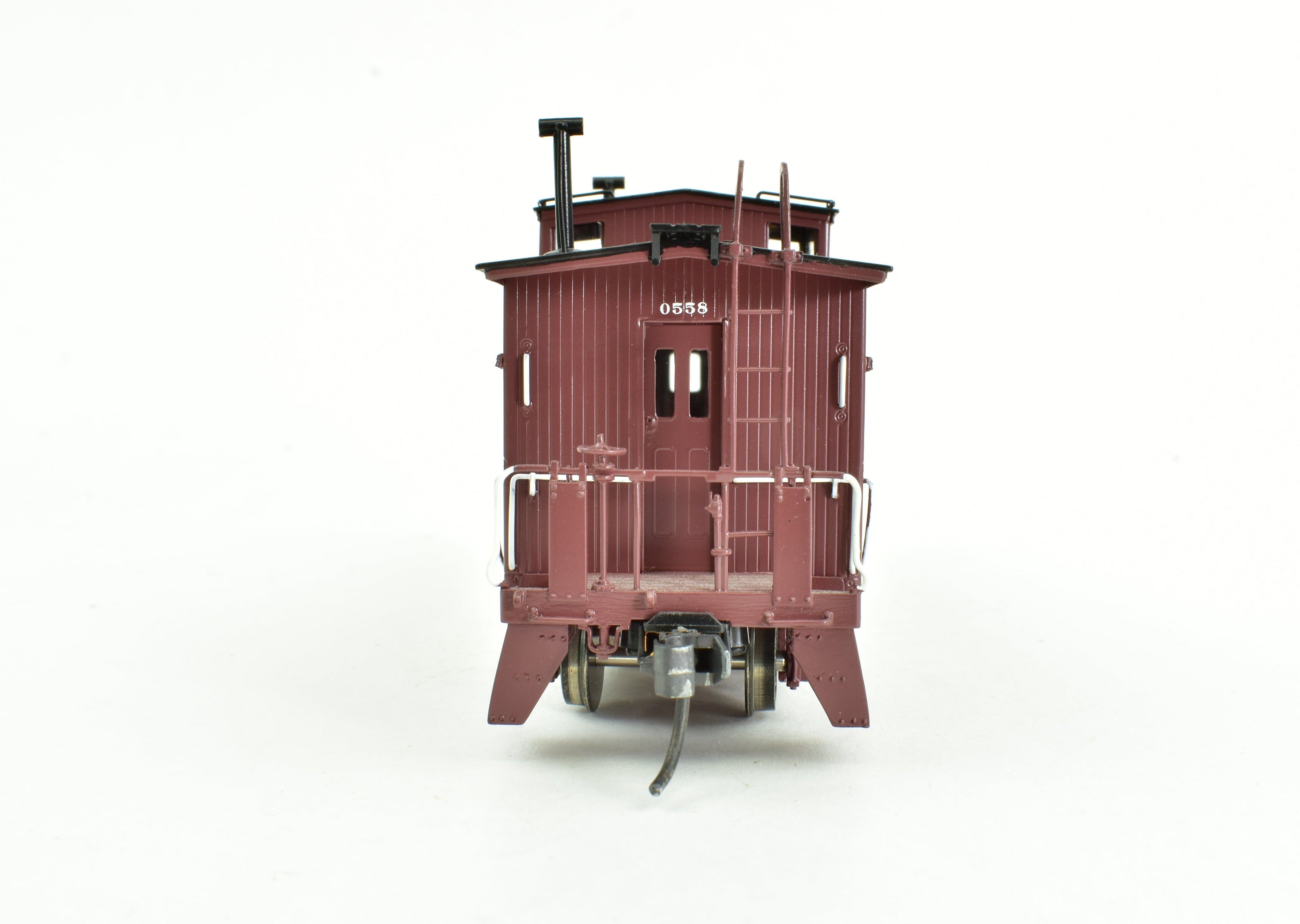 HO Scale Brass OMI Milwaukee Road 36' Wood Caboose No. 0558 by Overland Models