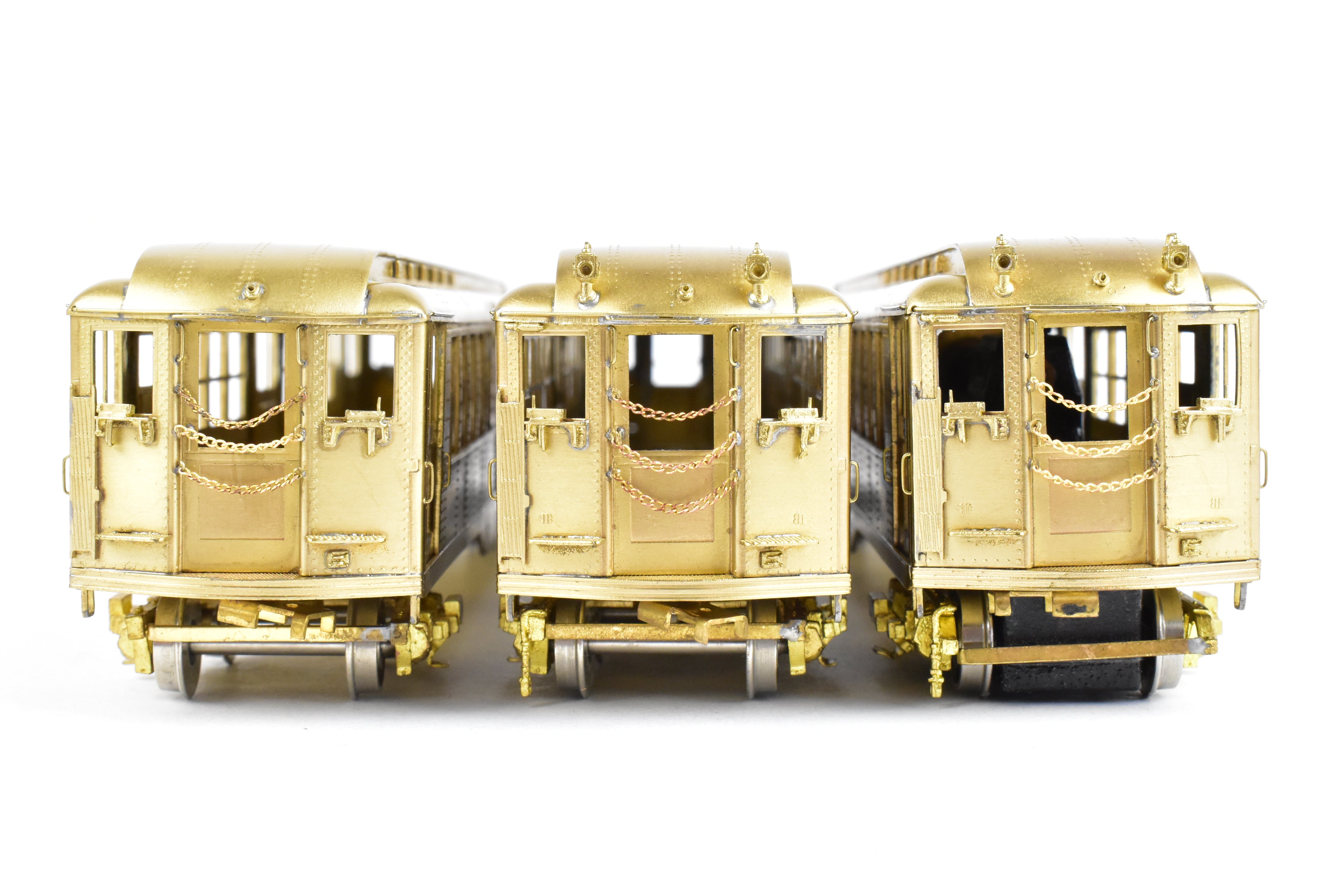 HO Scale Brass IRT New York City Subway 3 - Car Set by WP Car Corp.