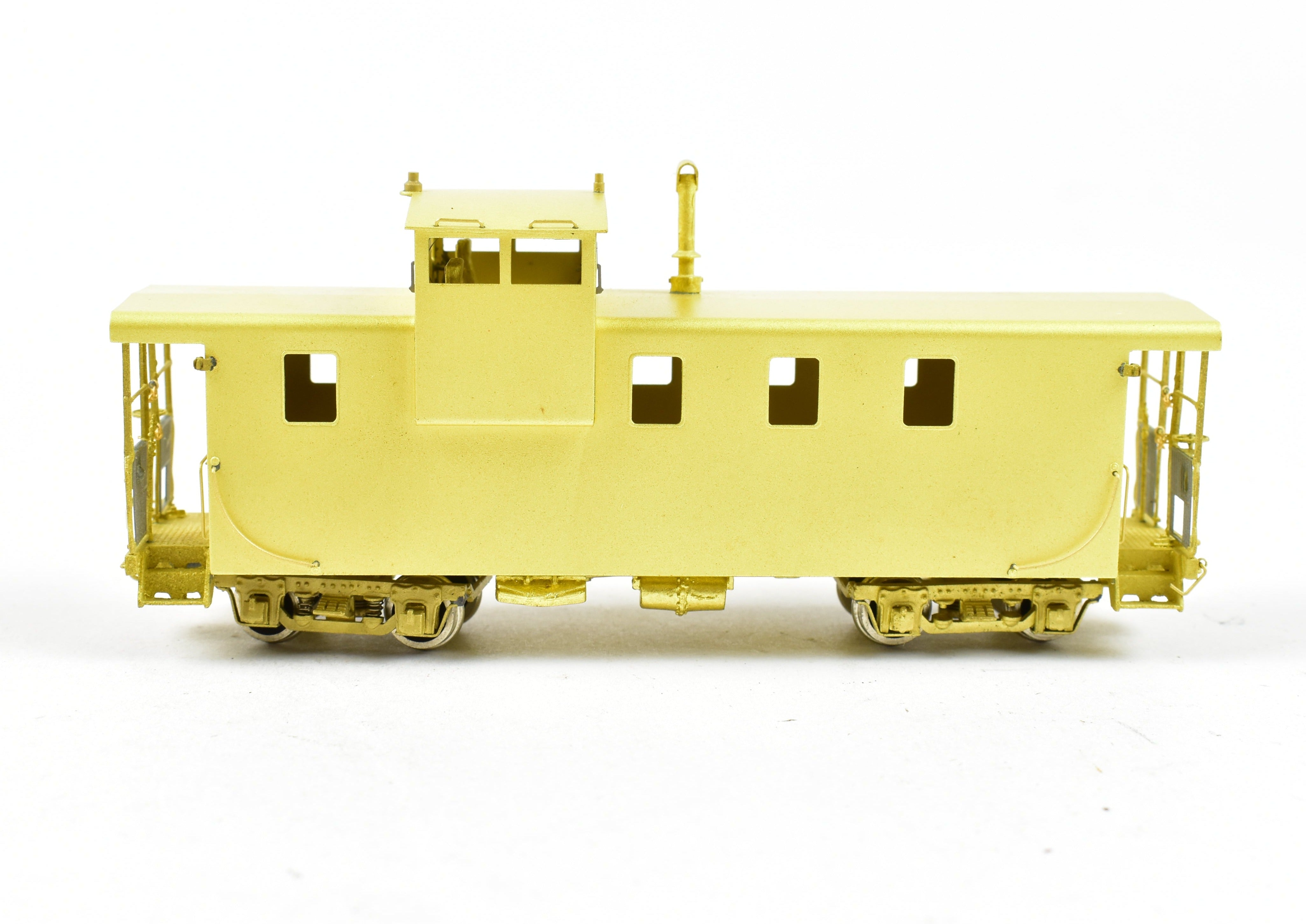HOn3 Scale Model Brass Precision Scale Co. White Pass & Yukon Railway Steel Caboose 901 - A Collectible Train Car
