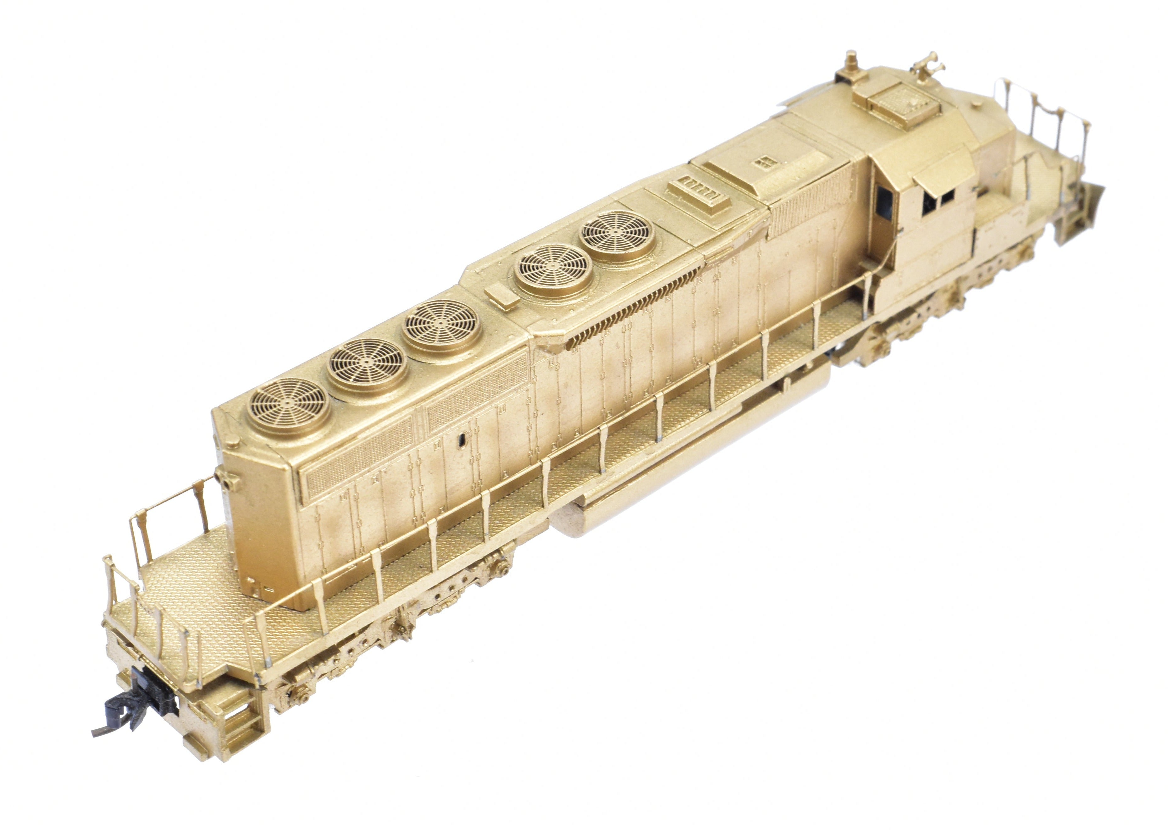 Unpainted N Scale Brass Key Imports AT&SF Santa Fe EMD SD40 - 2 Medium Nose Model
