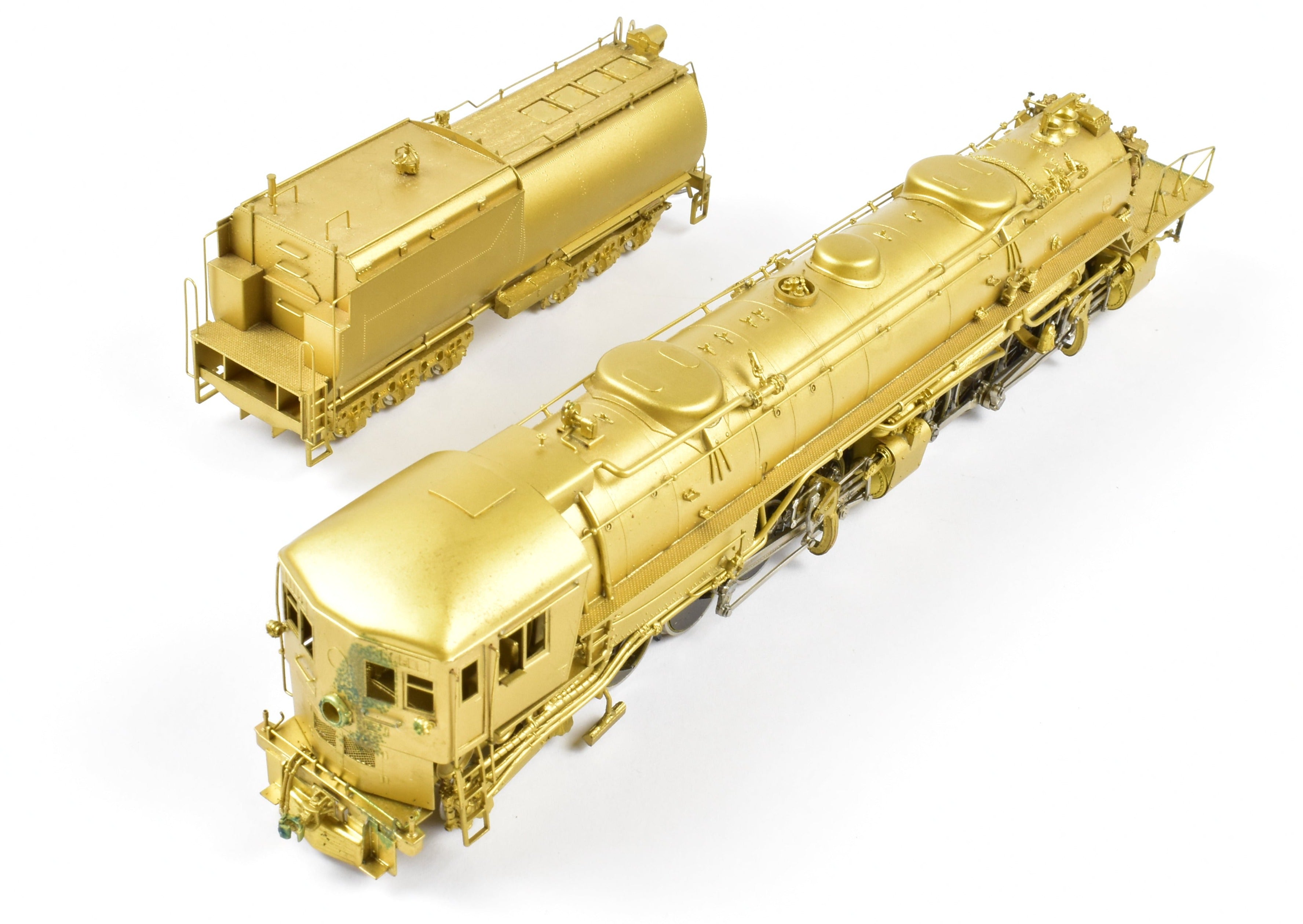 HO Scale Brass Model Train by Westside Model Co. - Southern Pacific Class AC - 6 4 - 8 - 8 - 2 Cab Forward Rebuilt Front Version