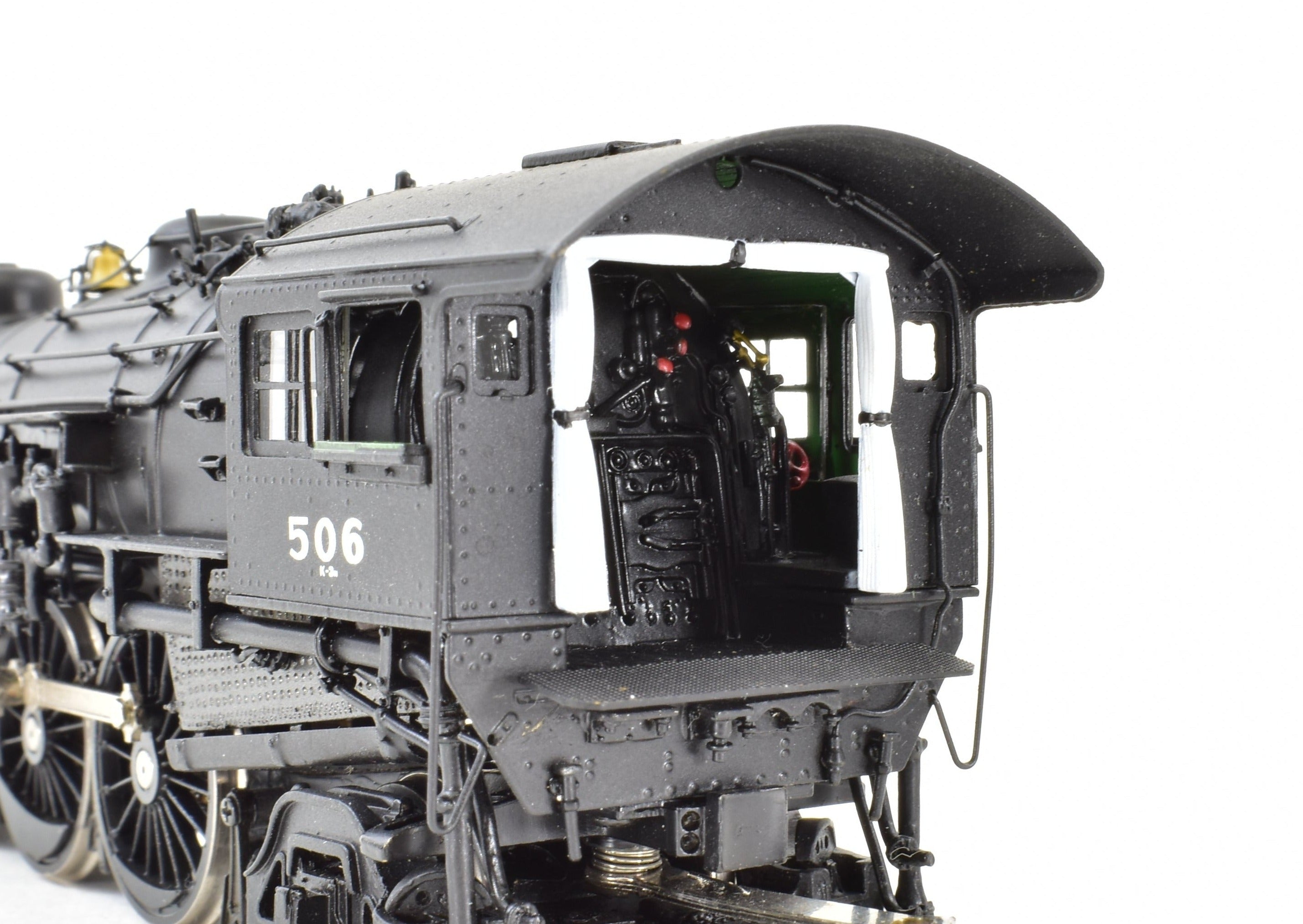 HO Scale Brass Key Imports B&A Boston & Albany K - 3n 4 - 6 - 2 Pacific #506 Factory Painted