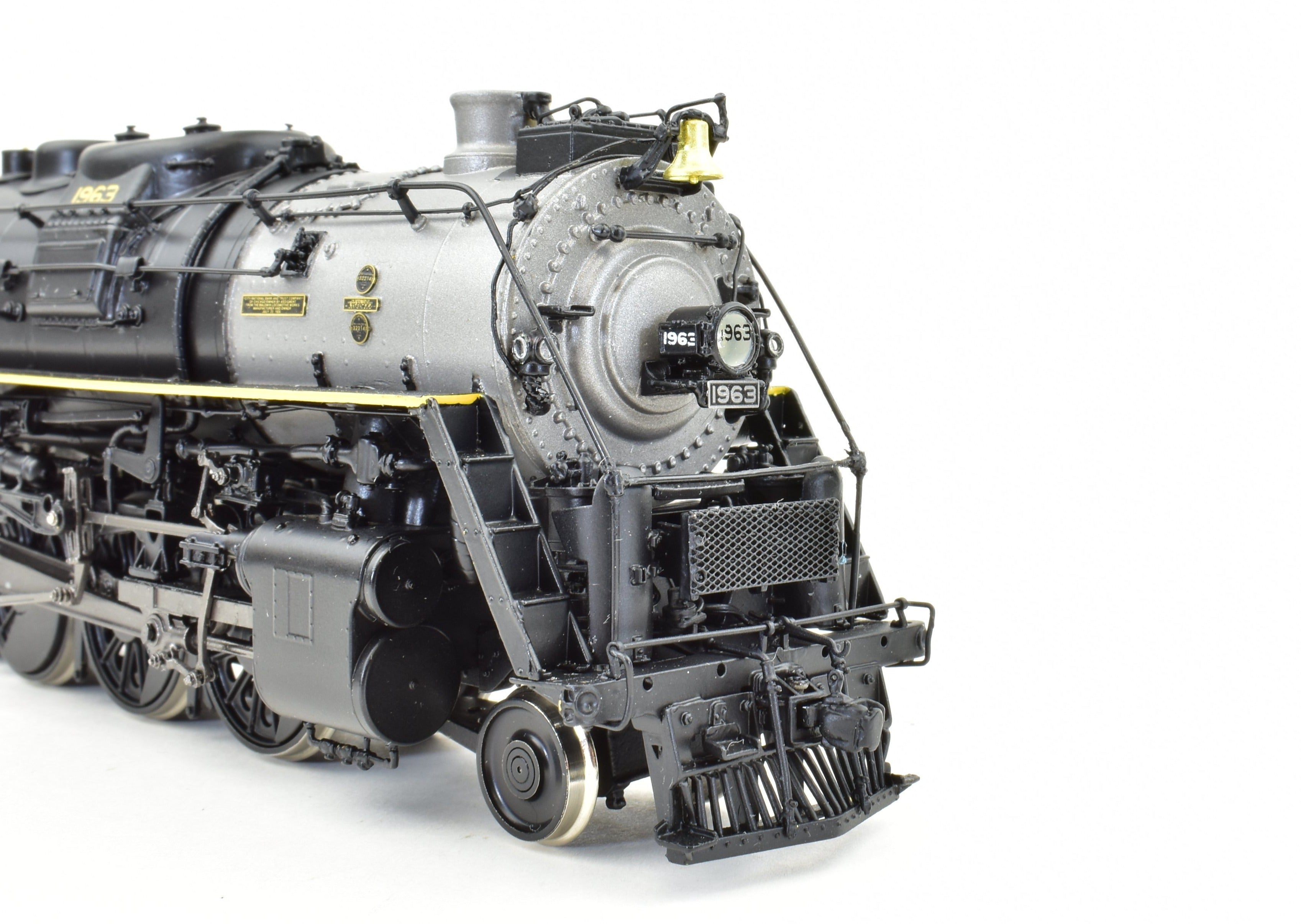 HO Scale Brass DVP Division Point Louisville & Nashville Class M-1 2-8-4 FP #1963 Locomotive