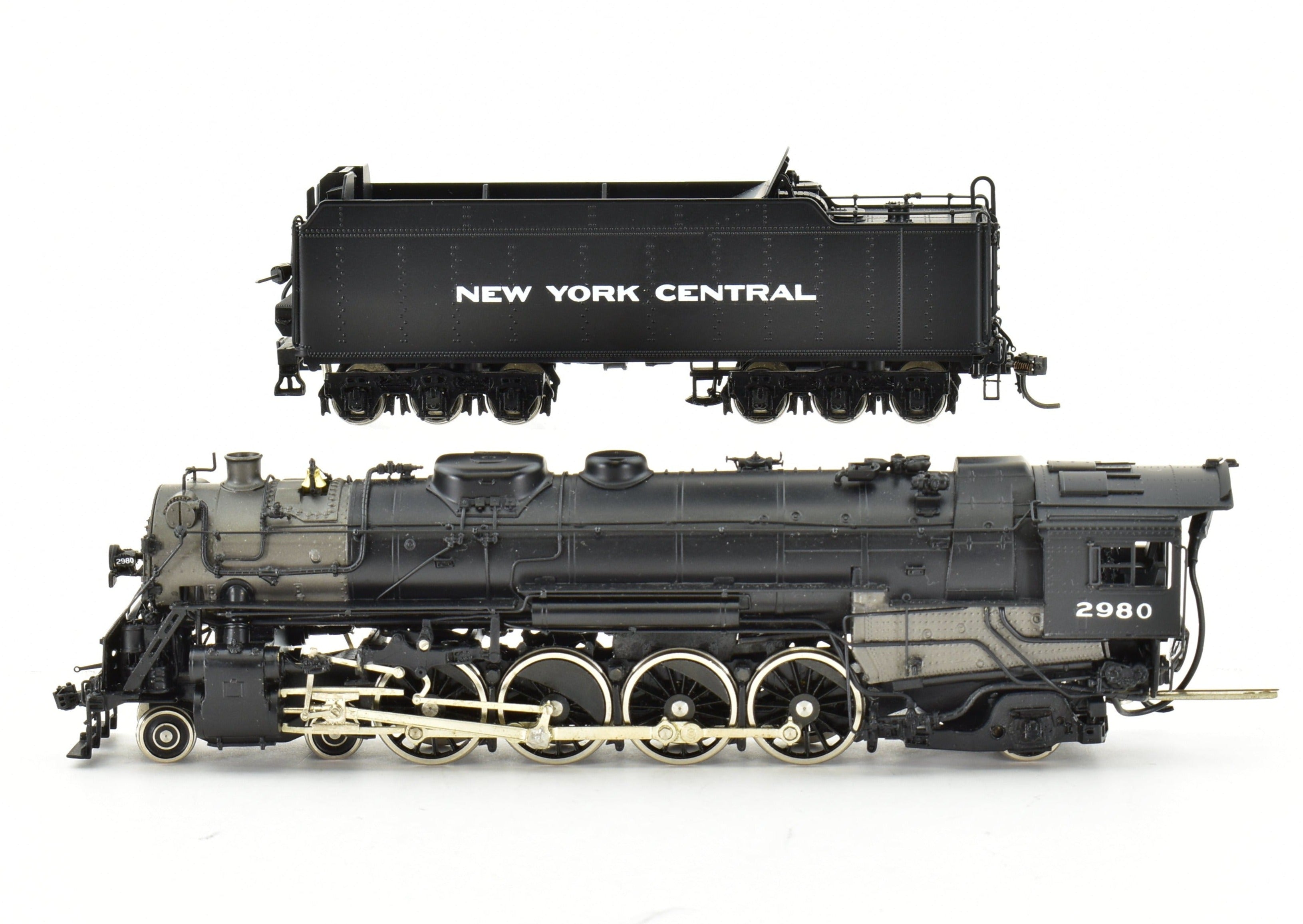 1989 HO Brass Key Imports NYC New York Central L-2d 4-8-2 Mohawk #2980