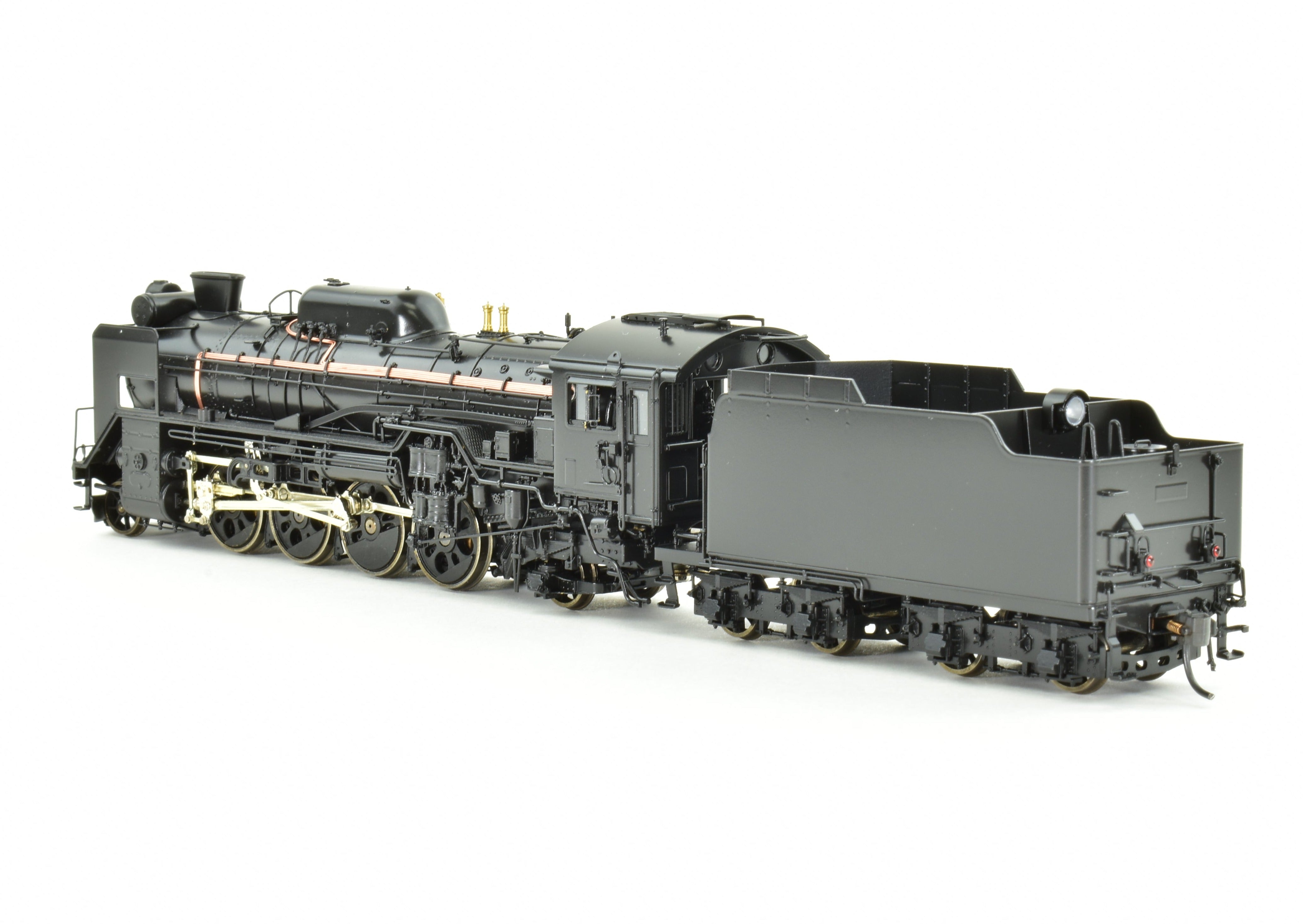 1999 J Scale Brass Tenshodo Japanese National Railways D51 2-8-2 Tapered Stack Model