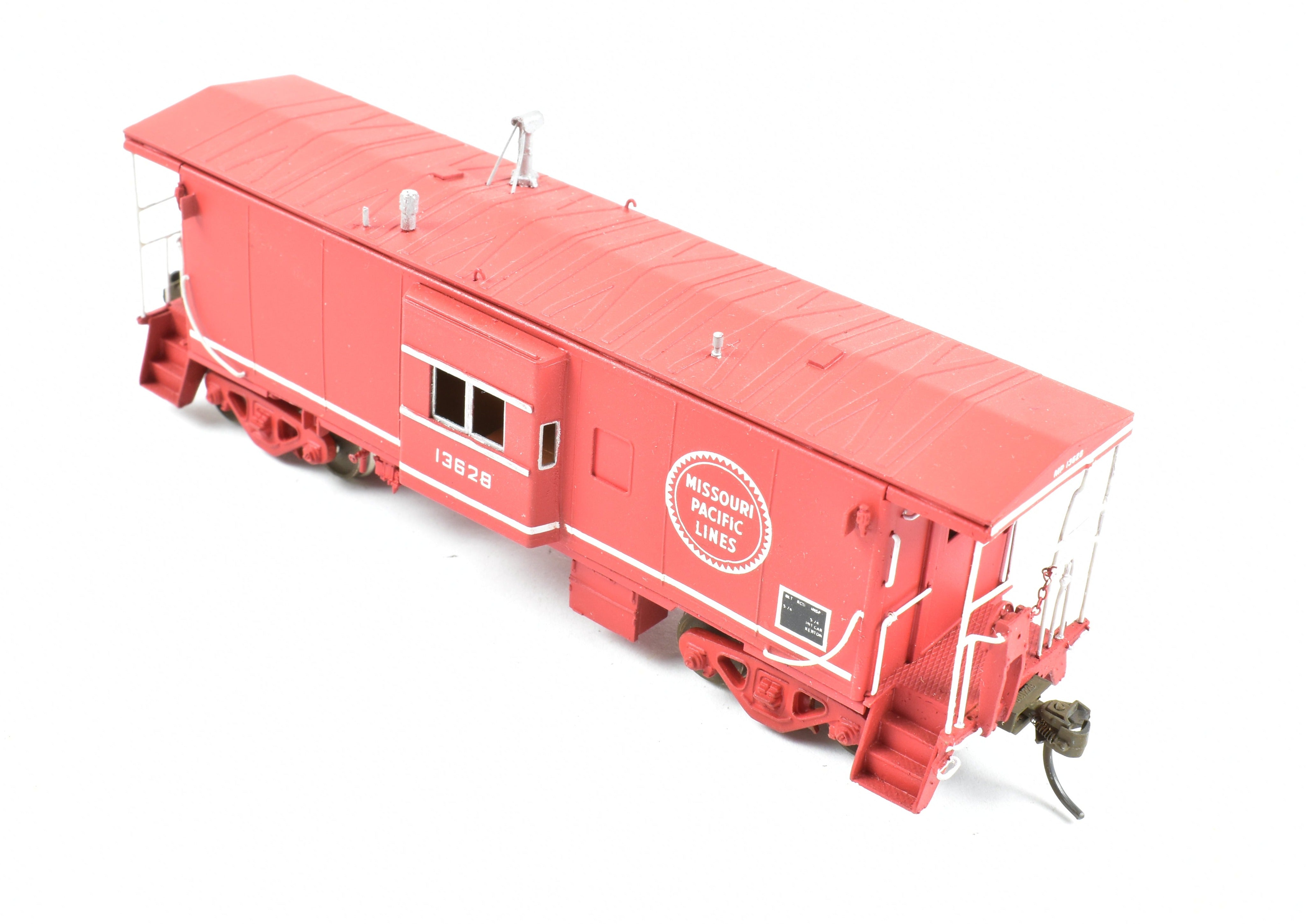 HO Brass OMI Western Pacific Bay Window Caboose Custom Painted for MP