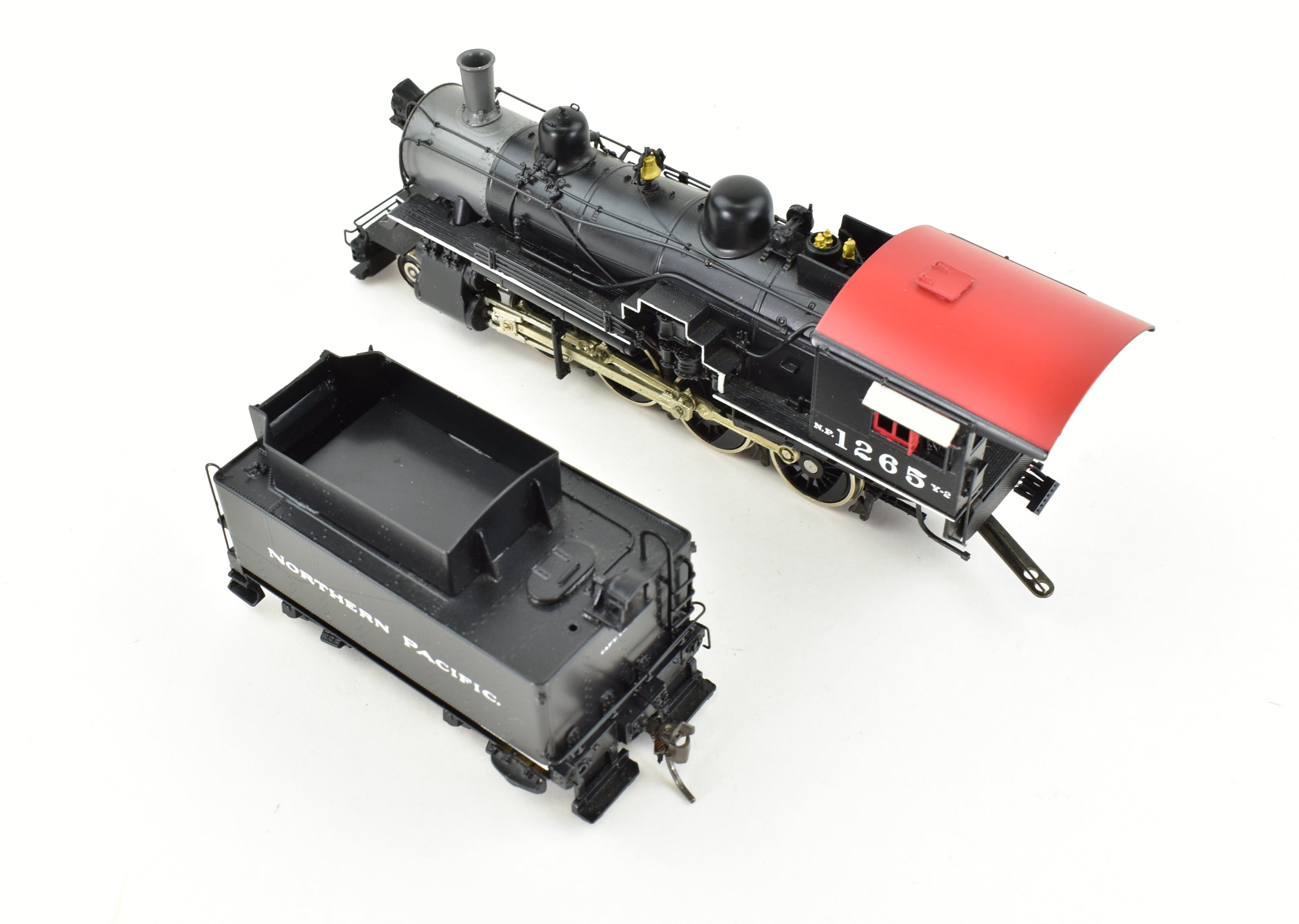 HO Scale Brass Northern Pacific Y - 2 2 - 8 - 0 FP #1265 by W&R with DCC & Sound