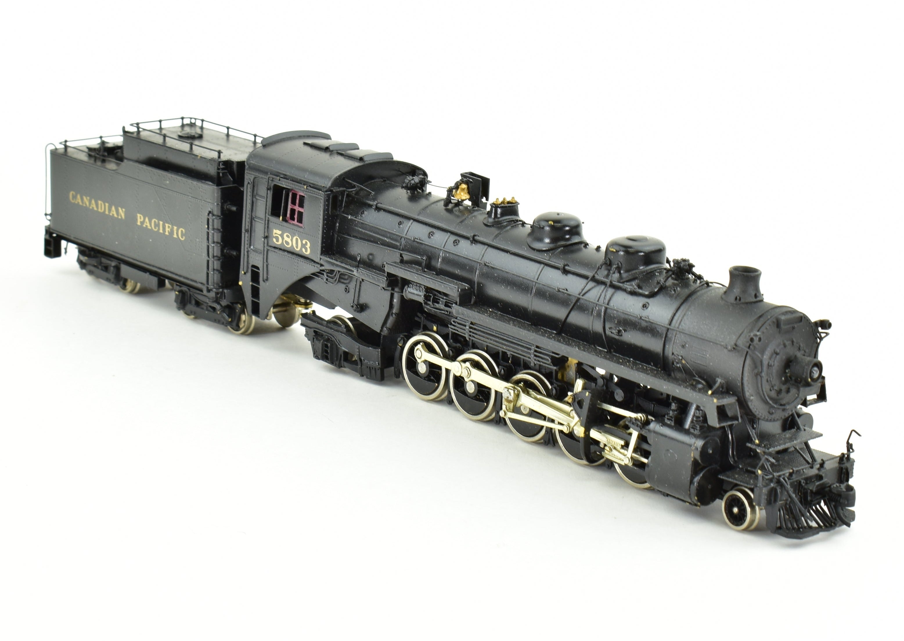 HO Scale Brass PFM Van Hobbies Canadian Pacific Railway S-2a 2-10-2 CP #5803 Model
