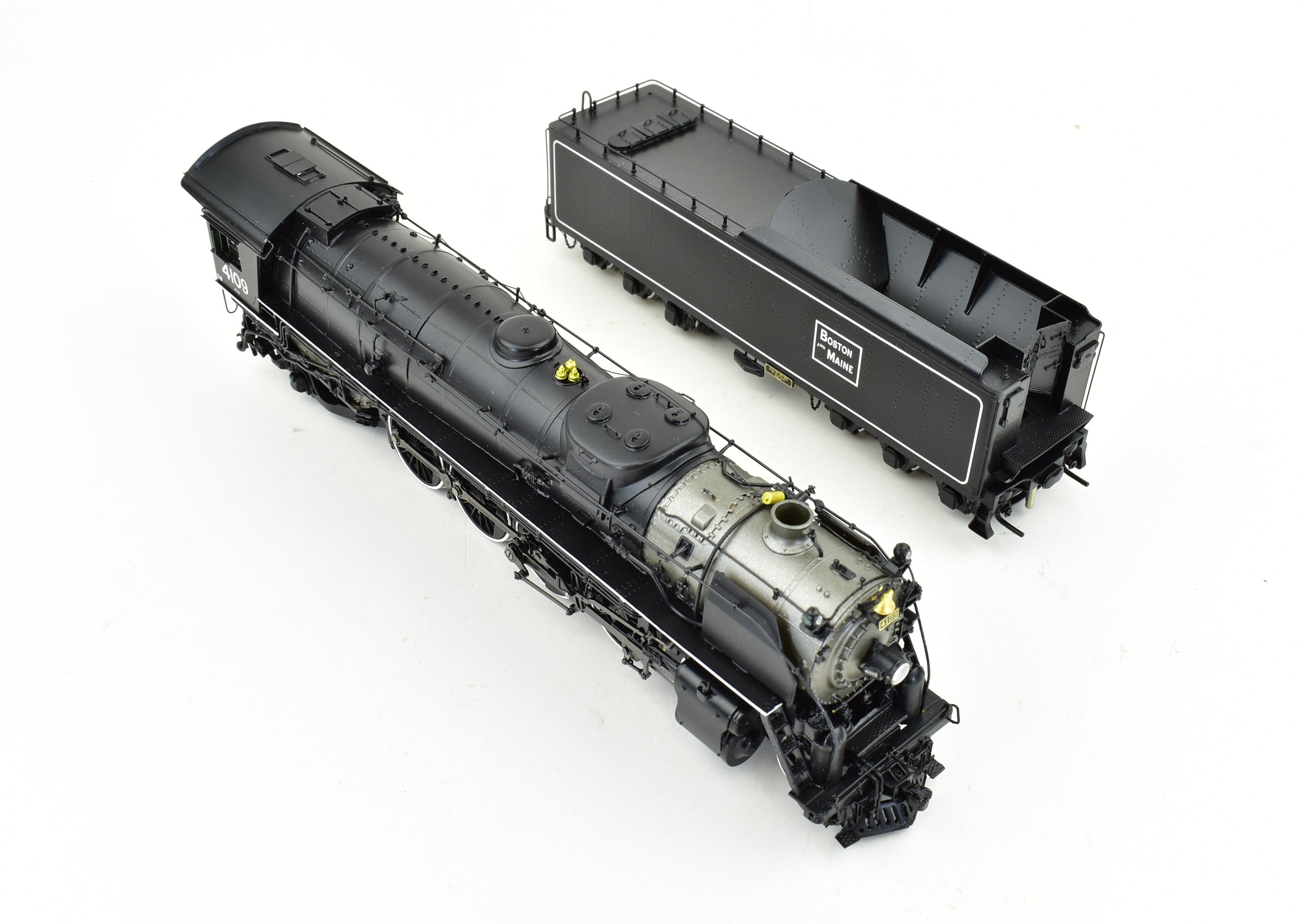 HO Scale Brass Precision Steam Locomotive - Precision Scale Co. B&M - Boston & Maine R - 1b 4 - 8 - 2 FP Model