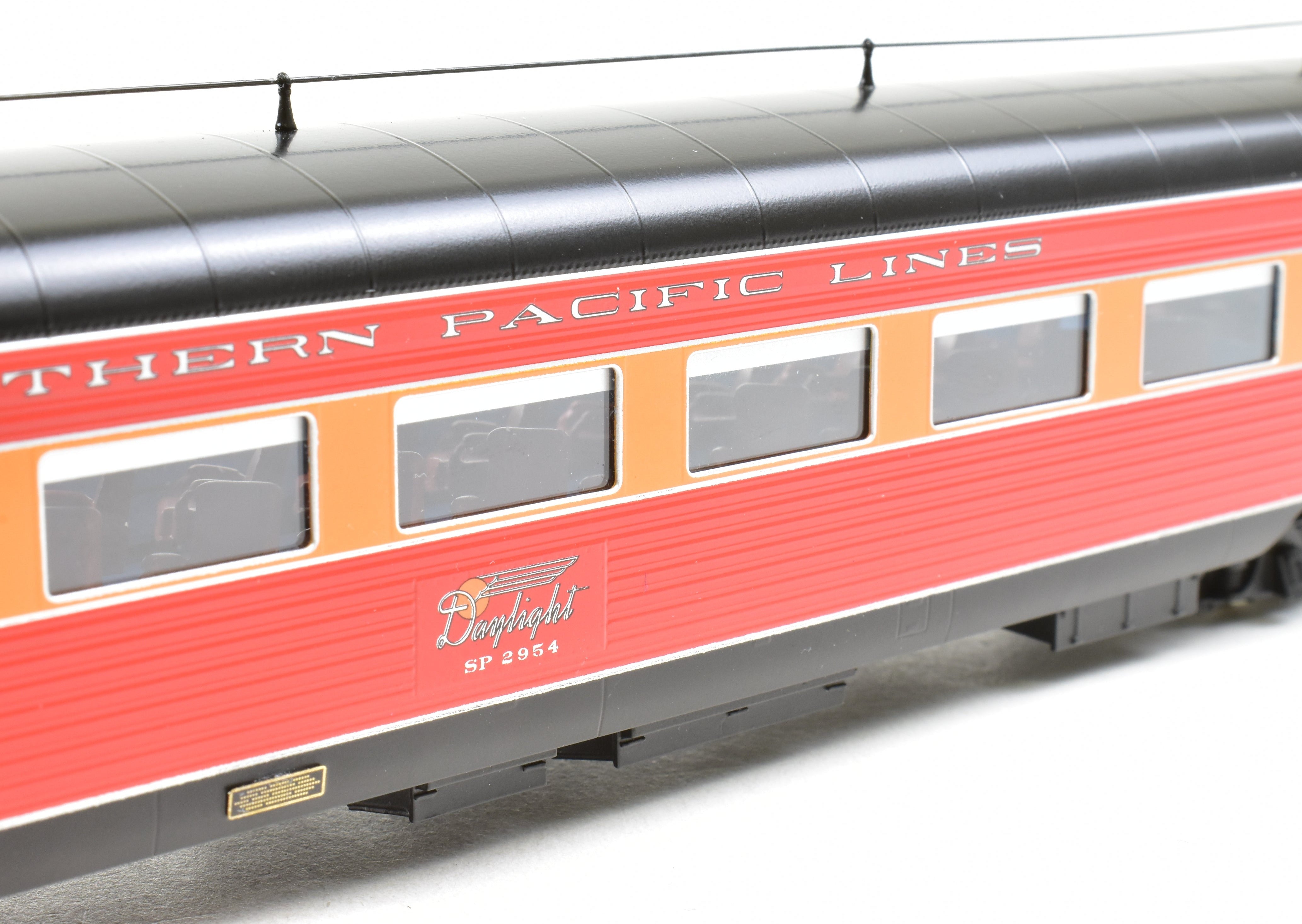 High - Quality HO Scale Brass Model Train CON CIL - Challenger Imports SP - Southern Pacific 1941 Morning Daylight 16 - Car Complete Full Train Set Along with 10 - Car Set and Two 3 - Car Add - On Sets FP