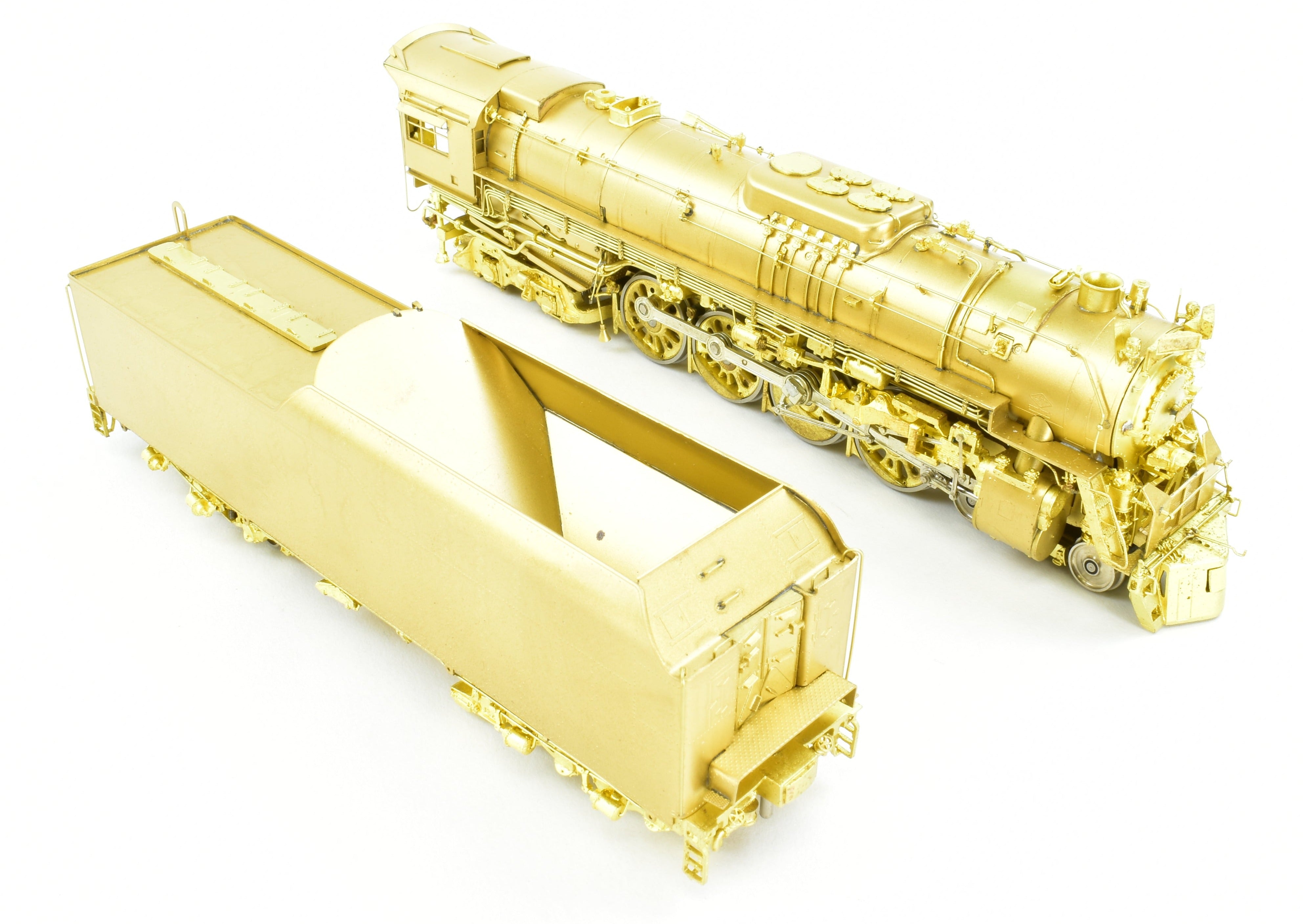 HO Scale Brass Key Imports Chesapeake & Ohio J - 3a 610 Class 4 - 8 - 4 Steam Locomotive Model in Greenbrier Color