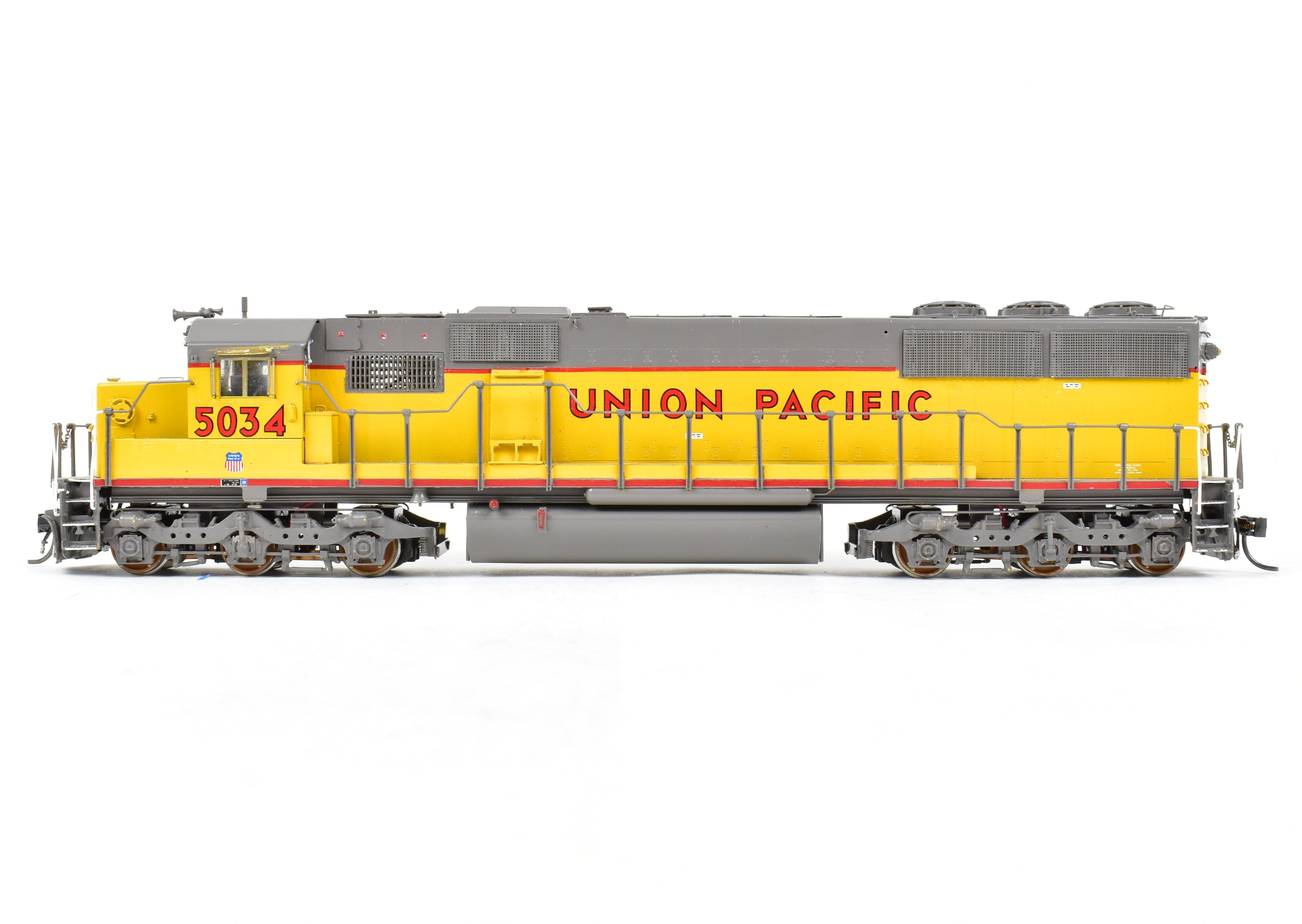 HO Scale Brass Model Train - Overland Models, Inc. Union Pacific EMD SD50 Locomotive CP No. 5034 with DCC Digital Control
