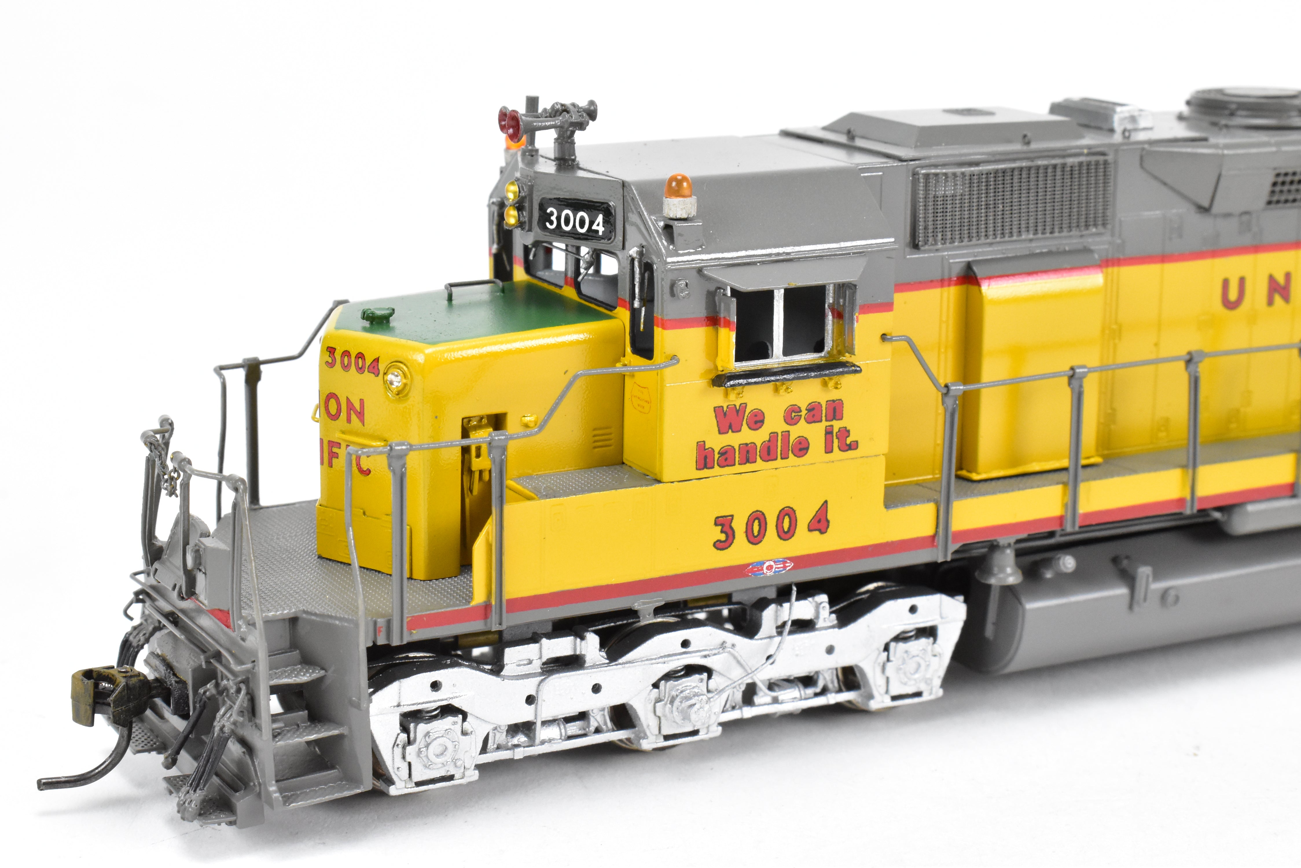 HO Scale Brass Union Pacific EMD SD40 Low Hood Custom Painted #3004 by Overland Models
