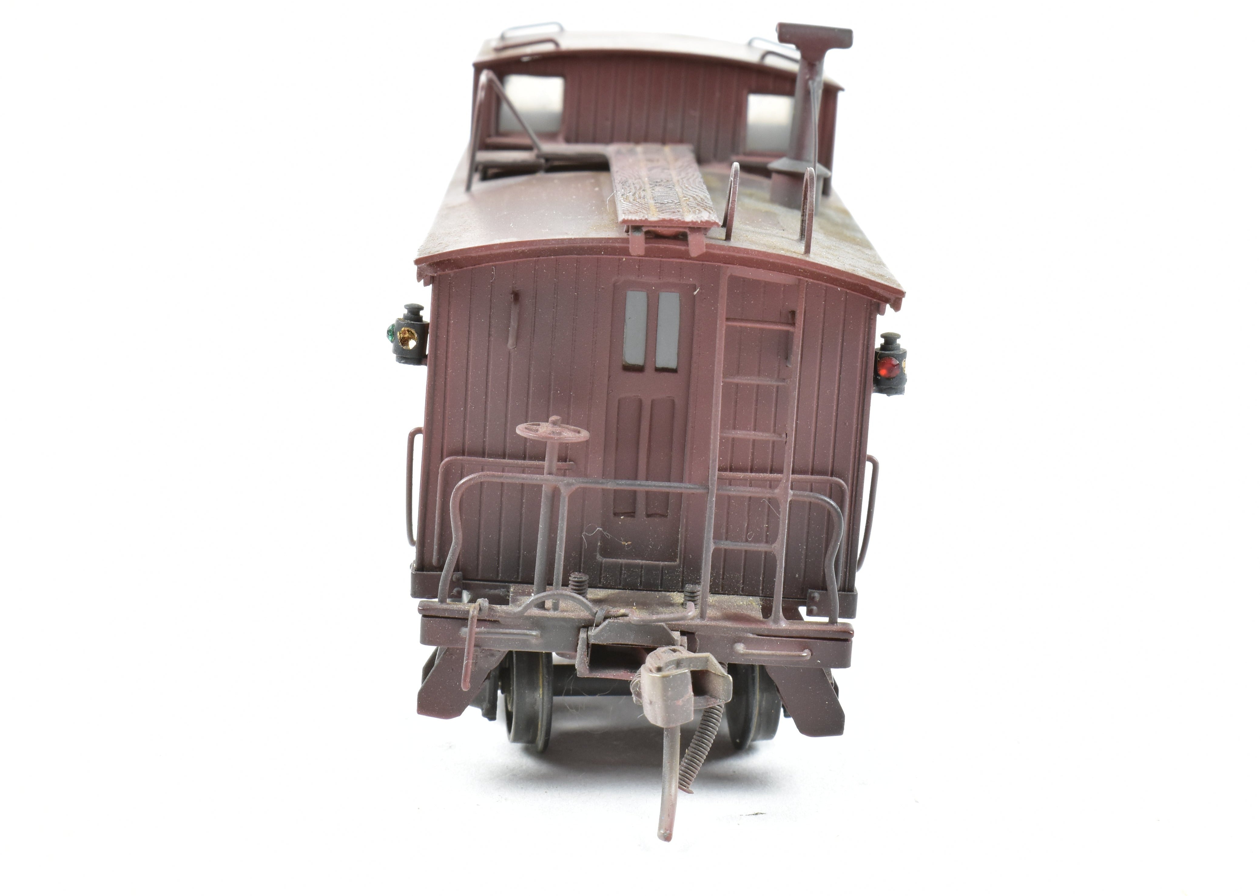 Custom Painted HO Scale Brass PFM United Northern Pacific Wood Caboose Model