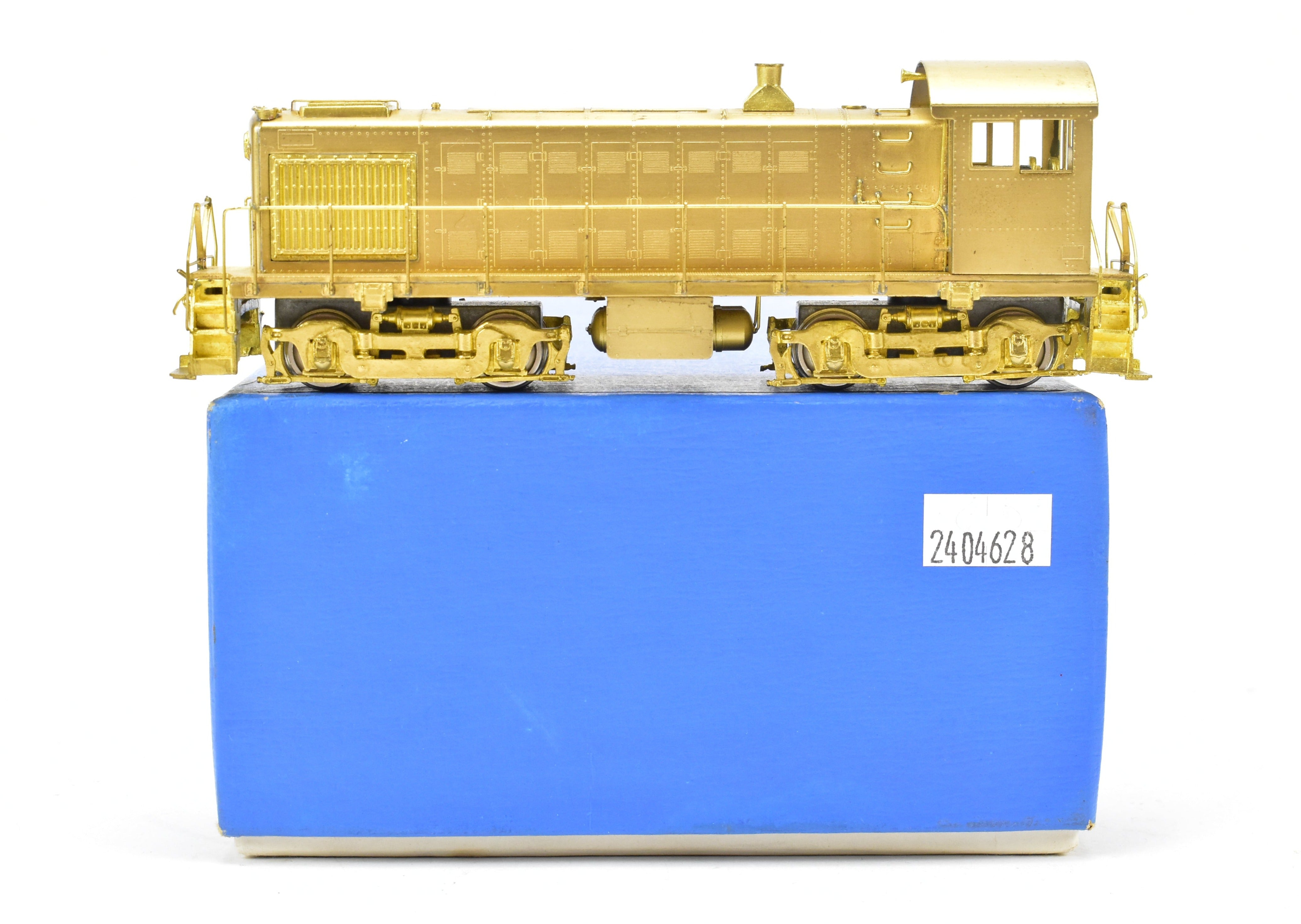 HO Scale Brass ALCO S - 4 Switcher Model with Various Road Designs, Standard Version in Incorrect Original Box