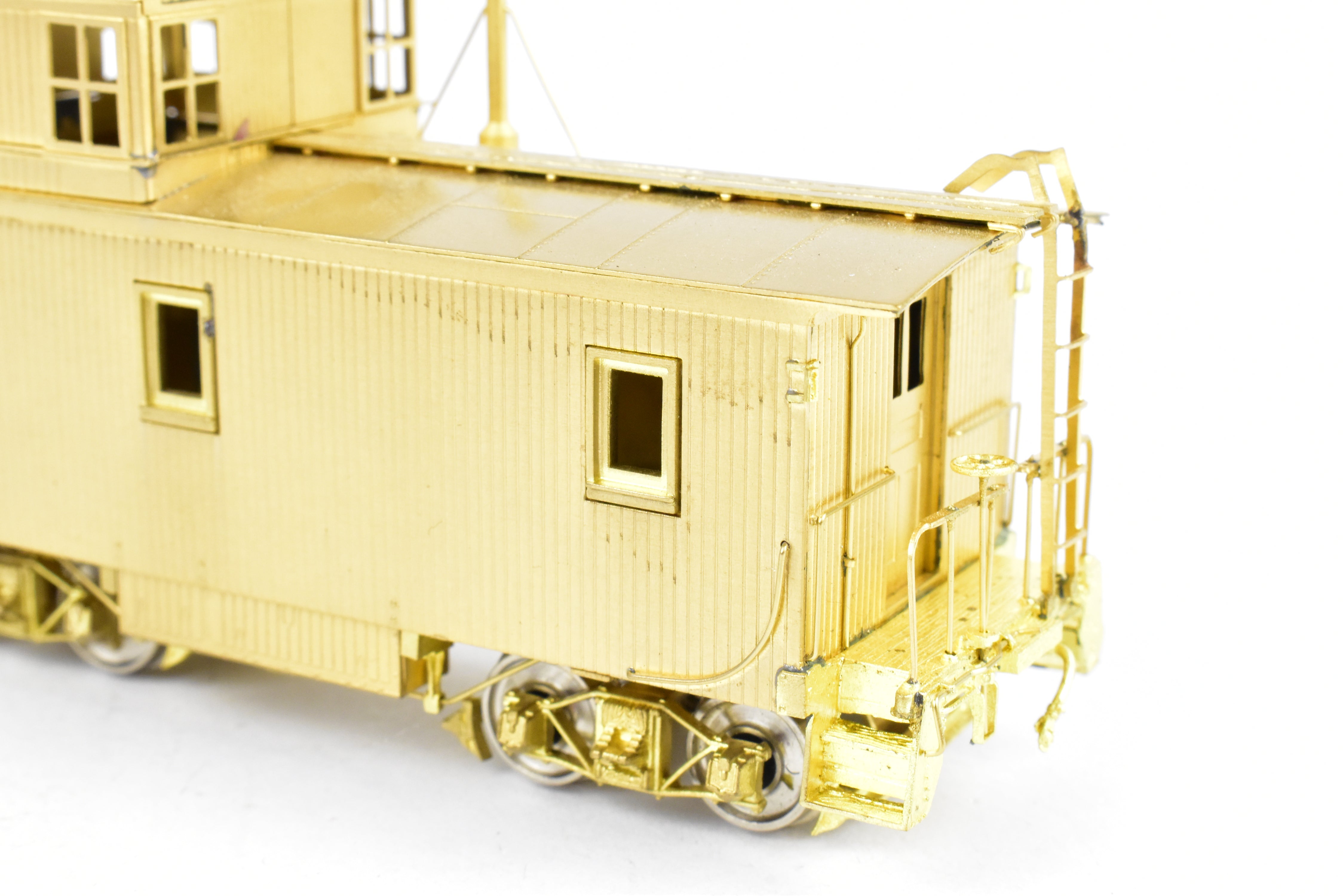 Collector's Edition HO Scale Brass Model of Beaver Creek Colorado Midland Wood Caboose