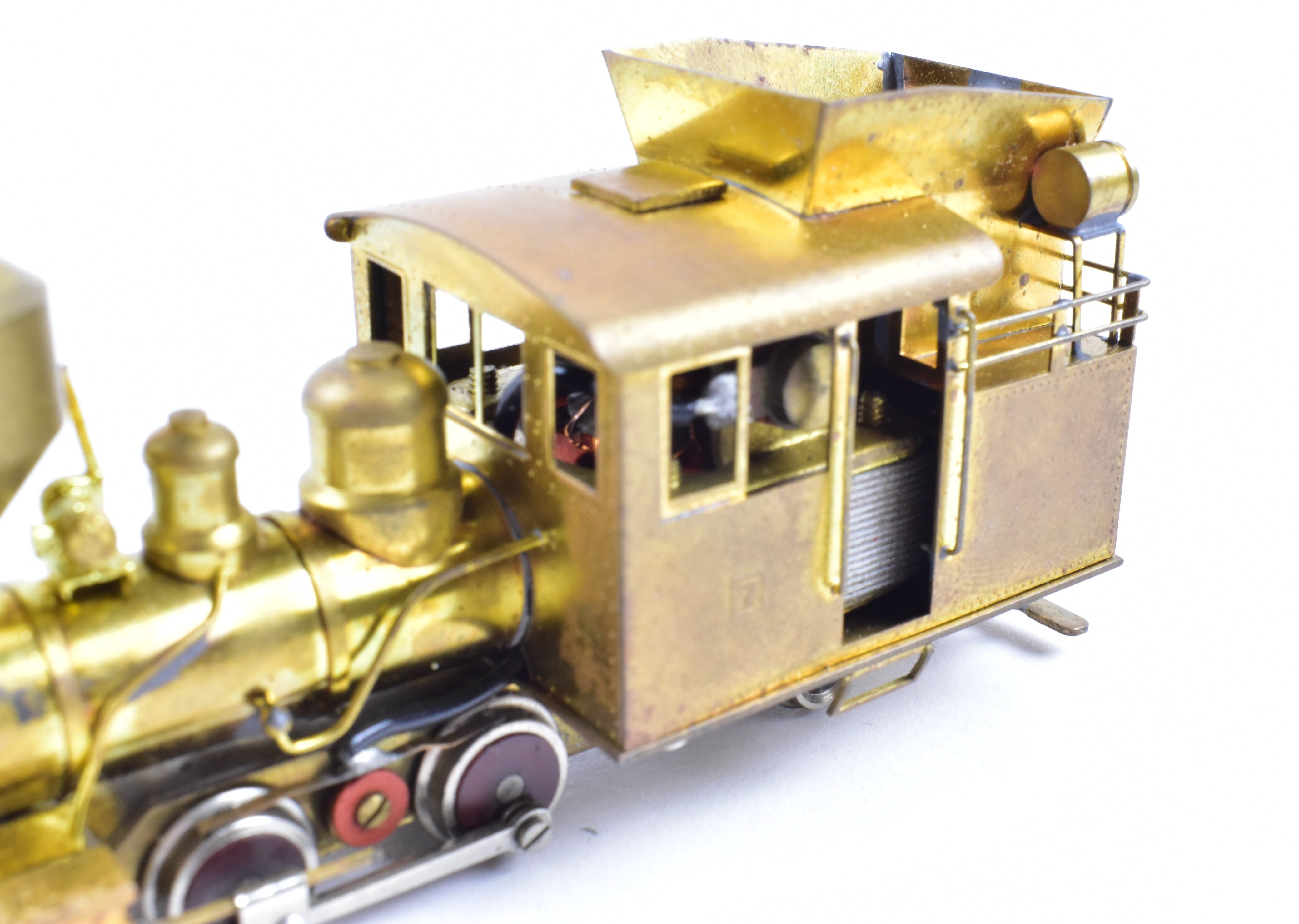 1978 HOn3 Brass Westside Model Co. Baldwin 0-4-2T Logging Locomotive Model