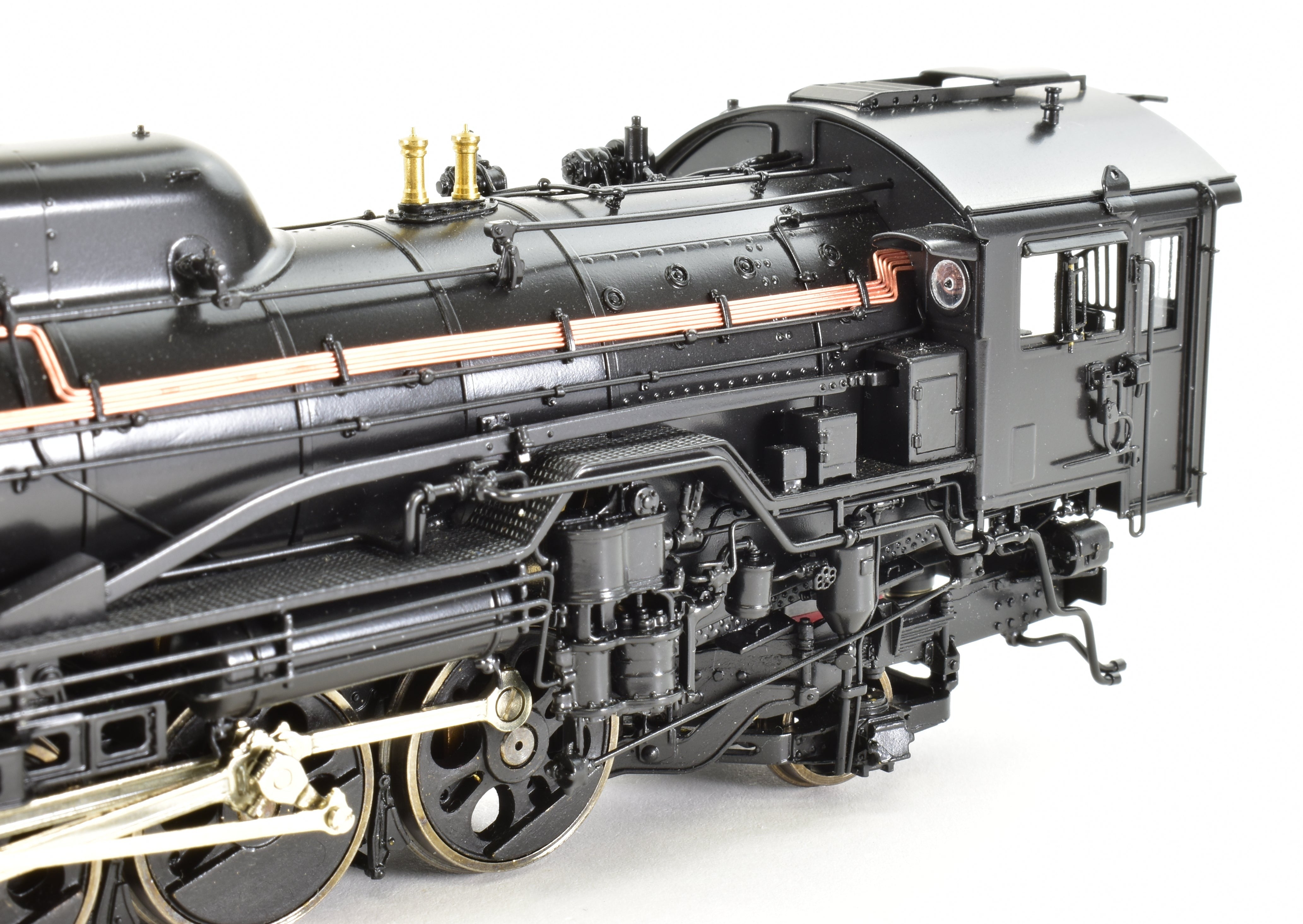 1999 J Scale Brass Tenshodo Japanese National Railways D51 2-8-2 Tapered Stack Model