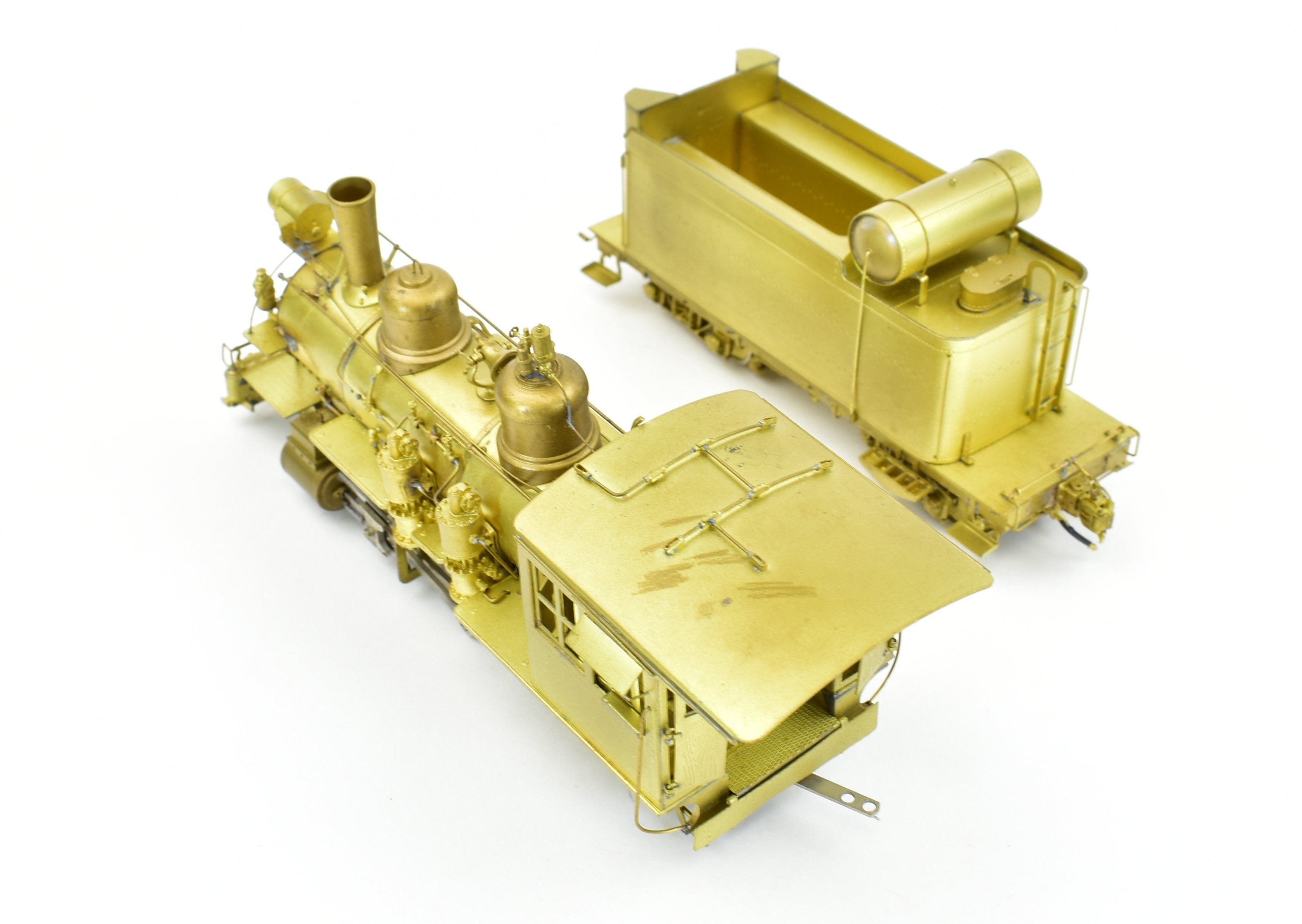 1978 On3 Brass Sunset Models D&RGW C-16 #268 2-8-0 Steam Locomotive AS-IS